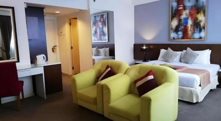 Bed in Grand Barakah Hotel