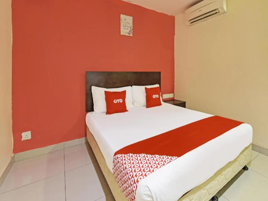 Bed in OYO 90669 My Hotel Vistana