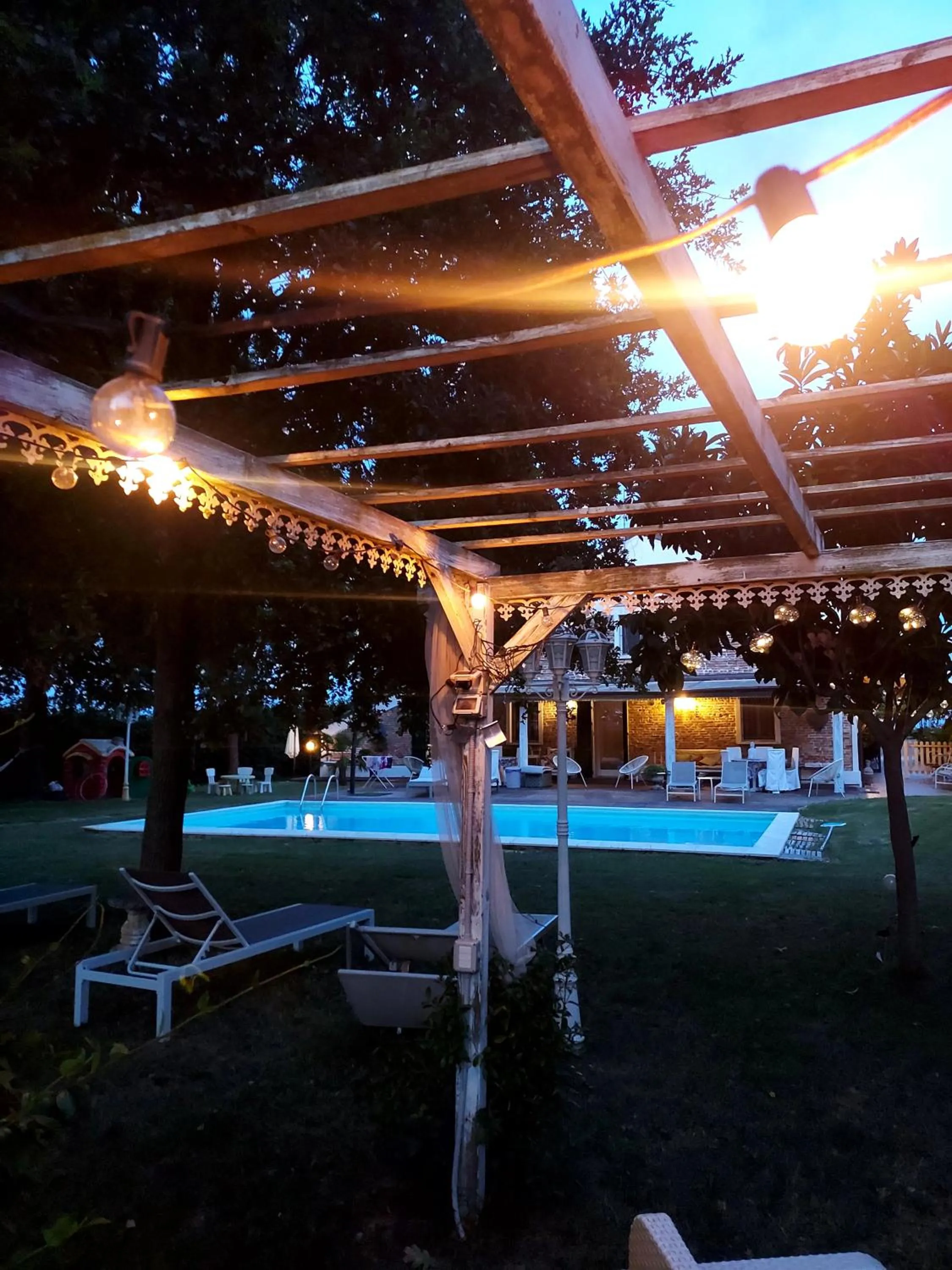 Garden in B&B Abracadabra