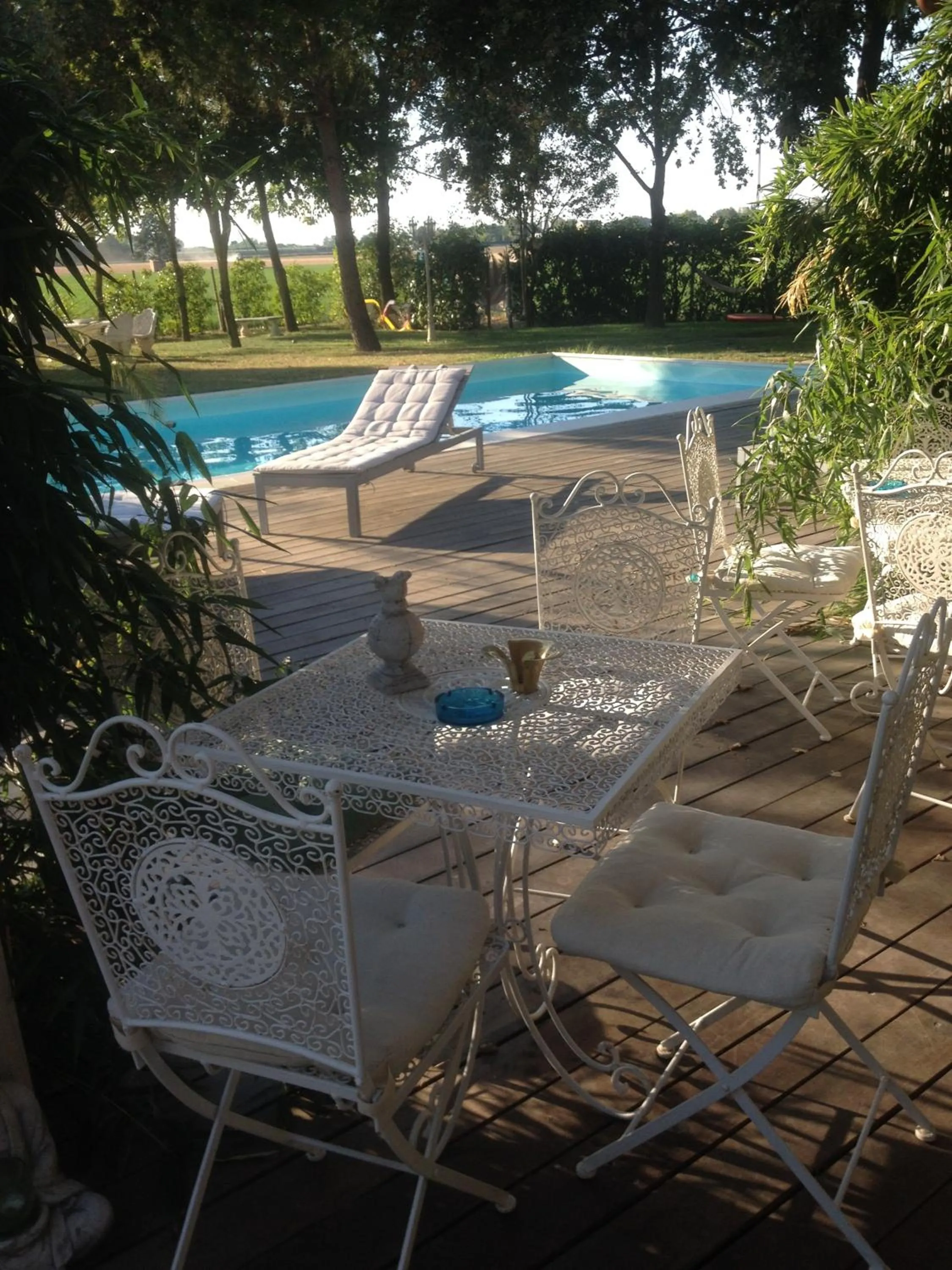 Patio in B&B Abracadabra