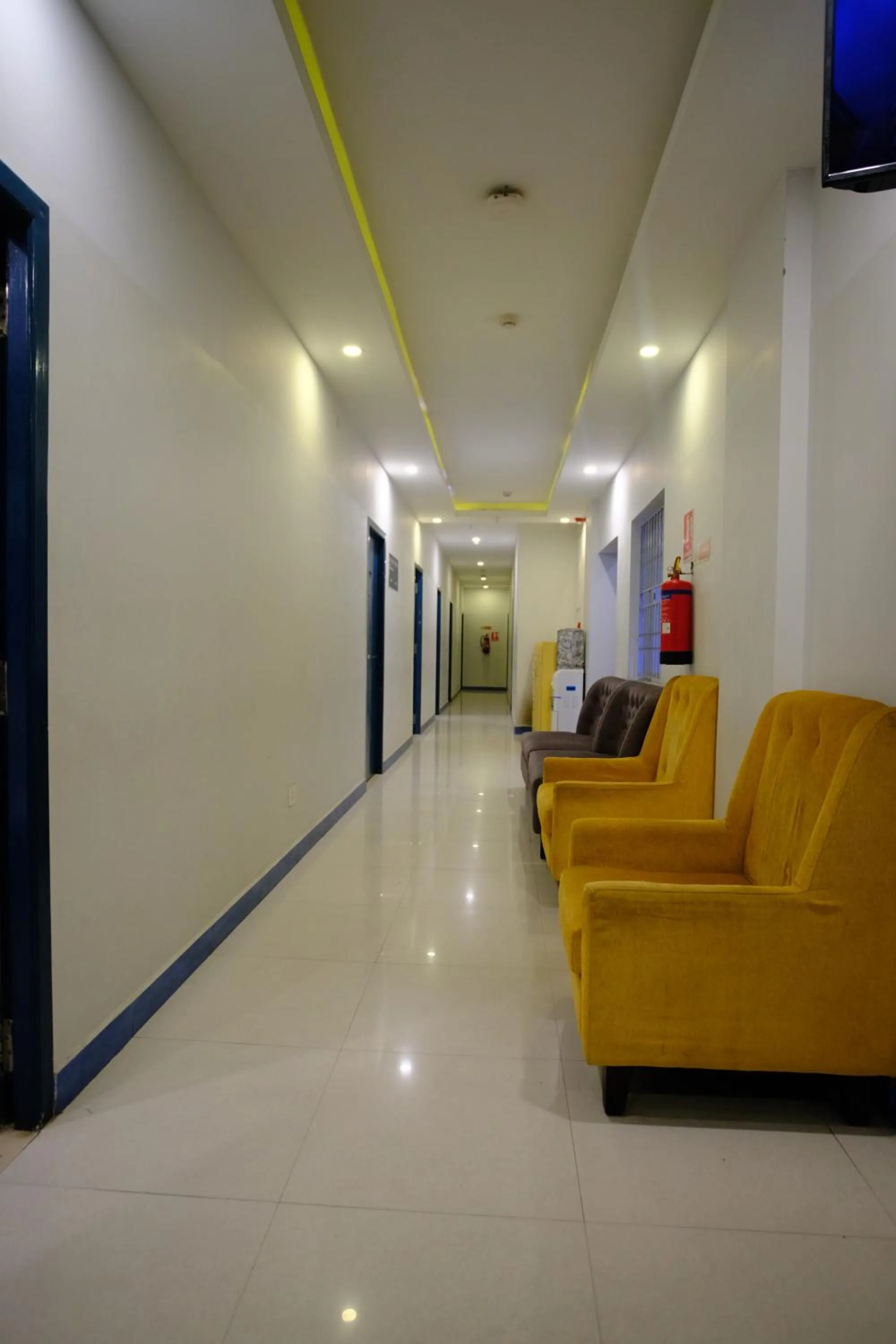 Seating area in Blue City Palace - Near Chennai Airport