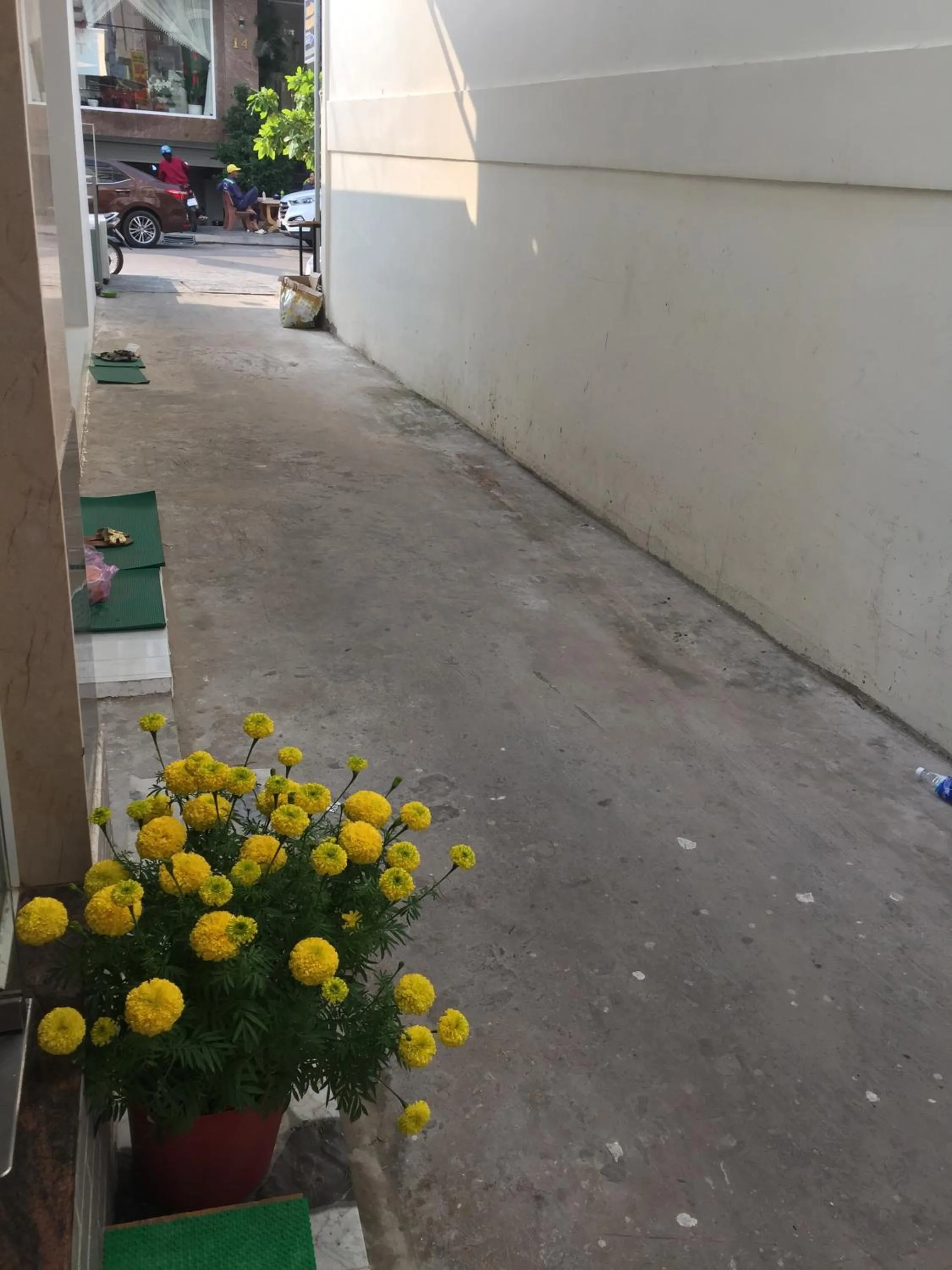 Facade/entrance in Ngan Giang Guesthouse