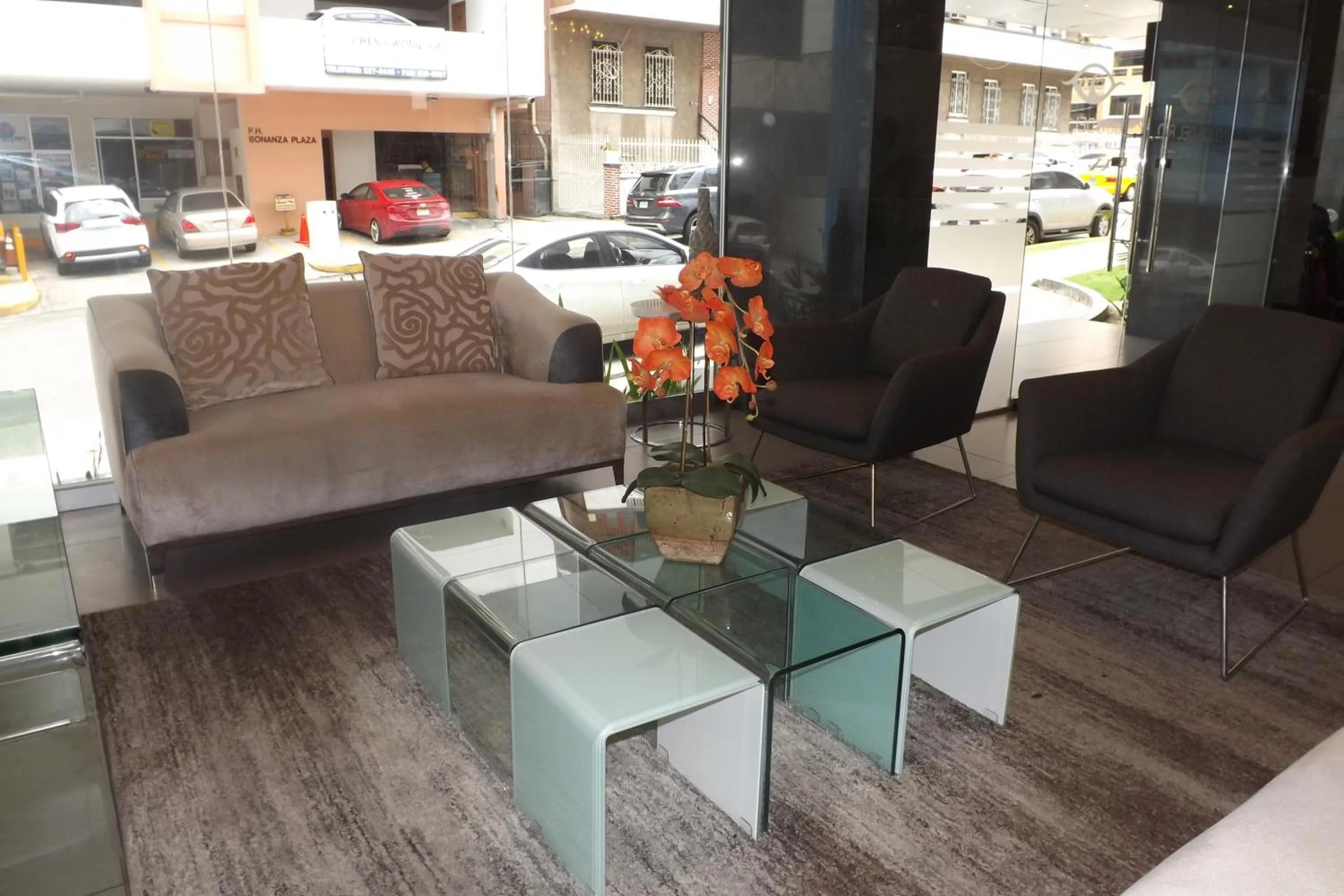 Seating area in Hotel Ojos Del Rio