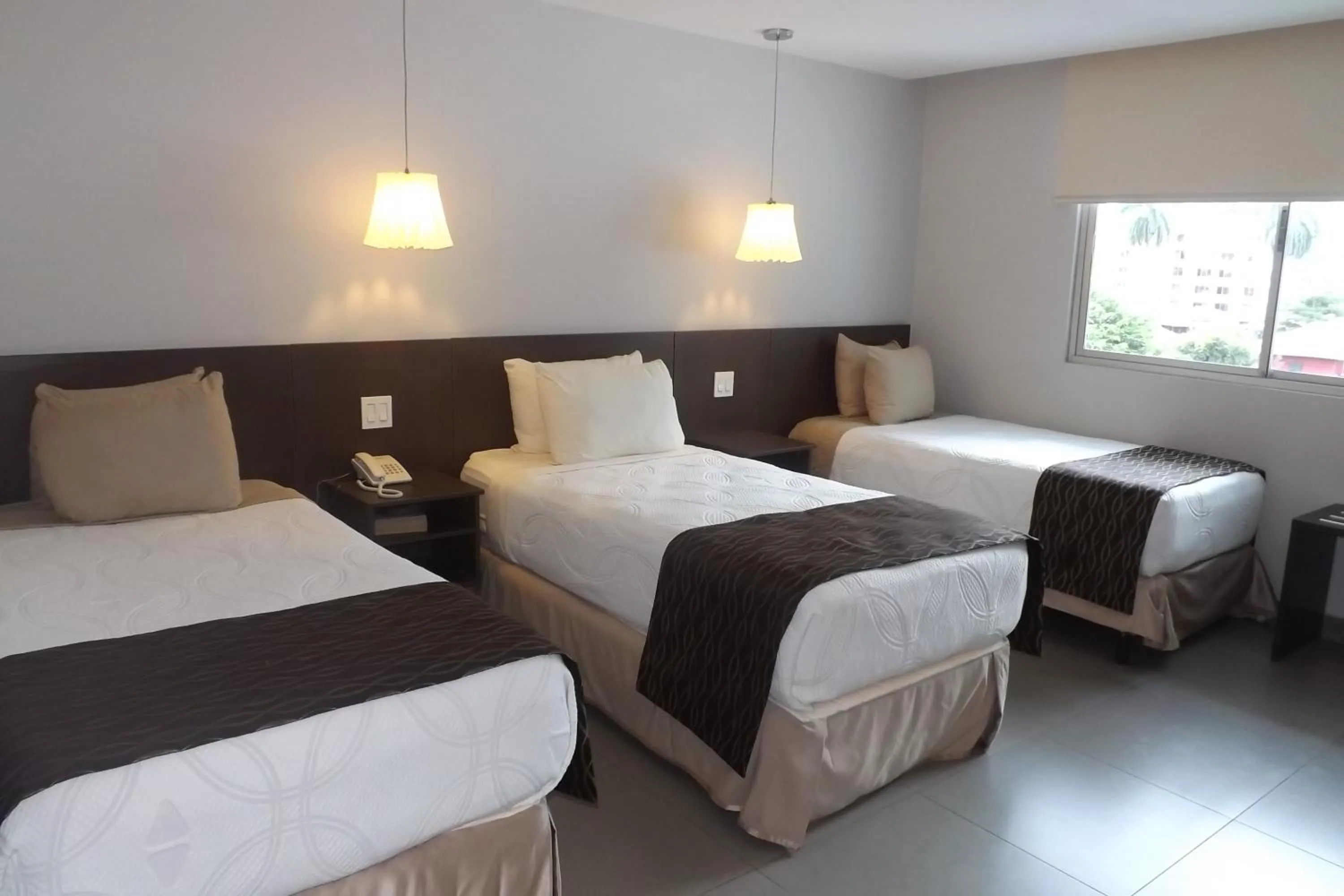 Bed in Hotel Ojos Del Rio