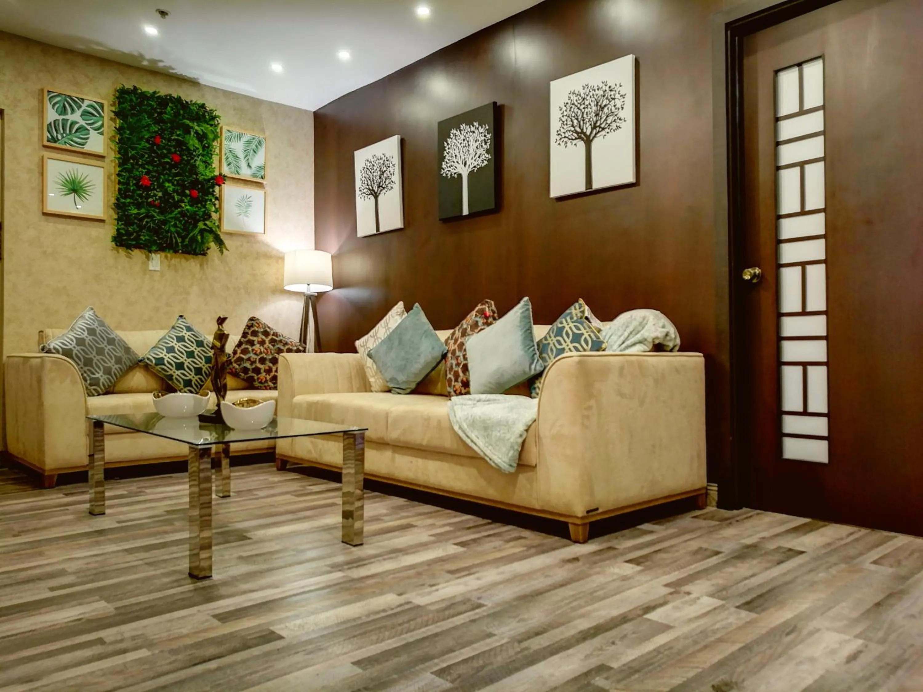 Living room in Hotel Ojos Del Rio