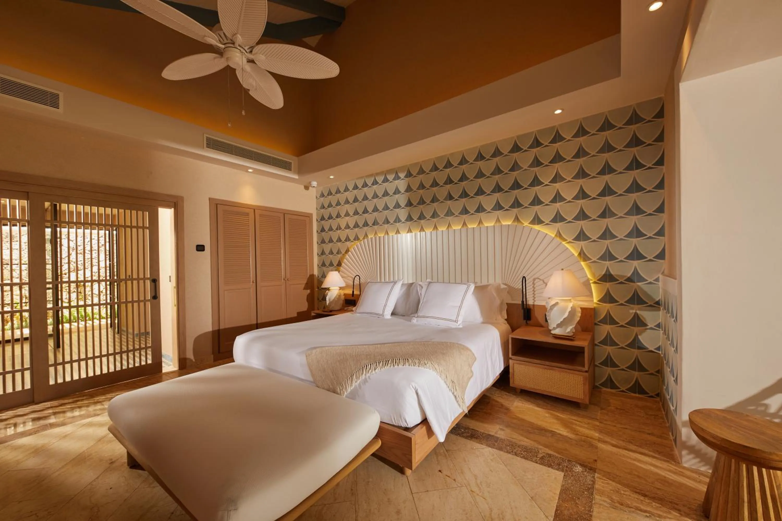 Bed in Cayo Levantado Resort - All Inclusive