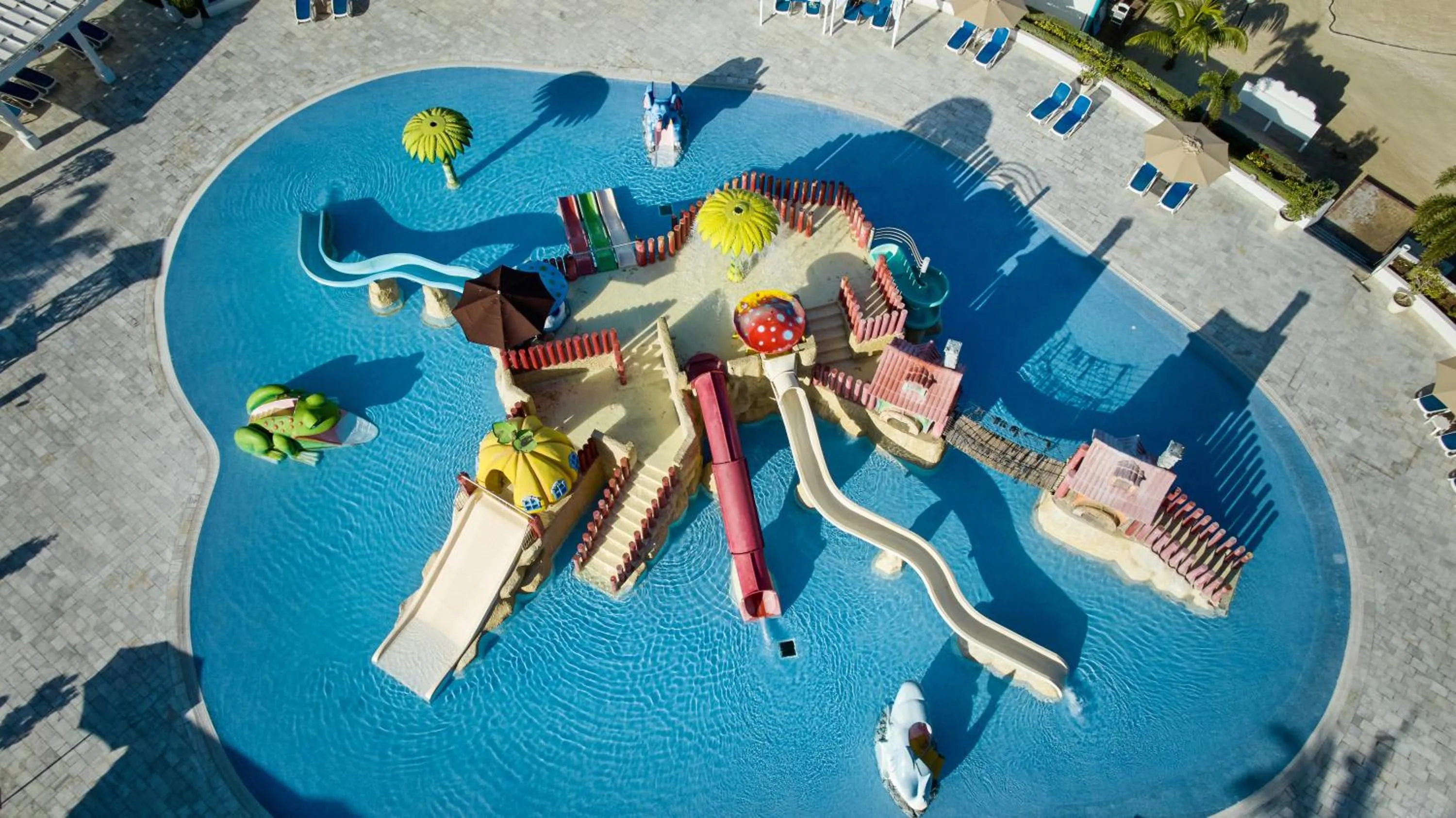 Aqua park in Bahia Principe Grand Jamaica - All Inclusive