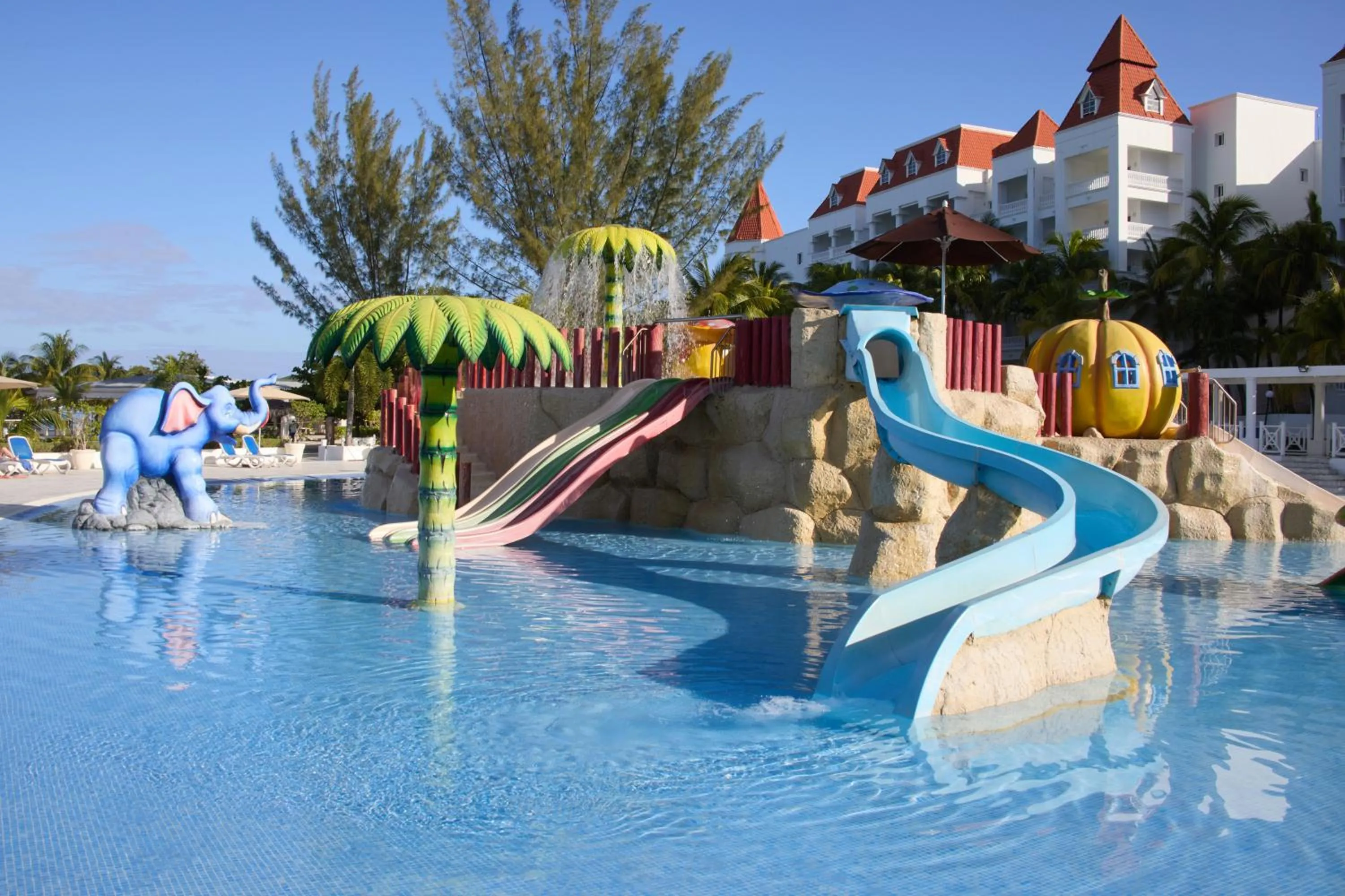 Aqua park in Bahia Principe Grand Jamaica - All Inclusive