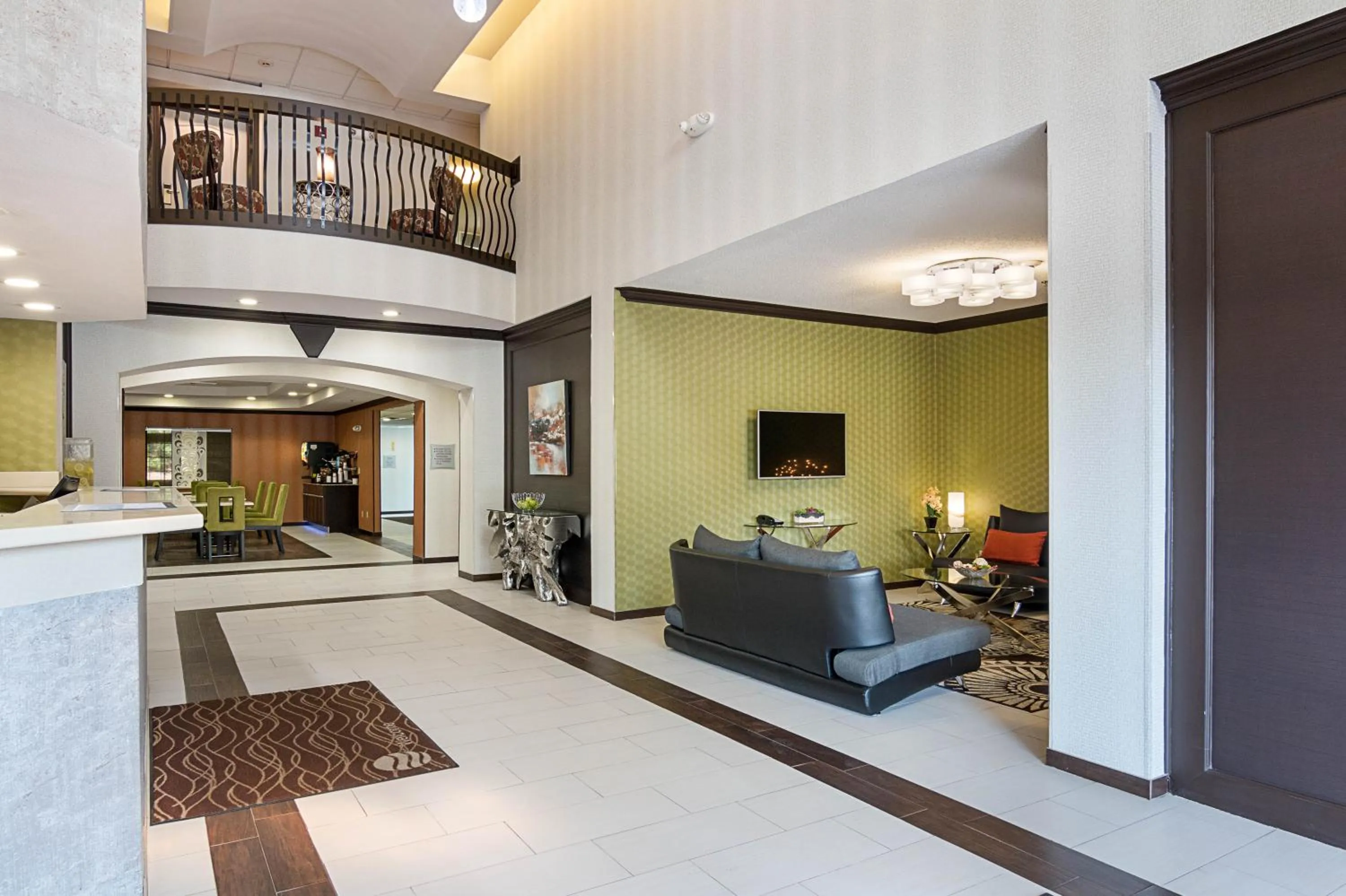 Lobby or reception in Comfort Inn Camden