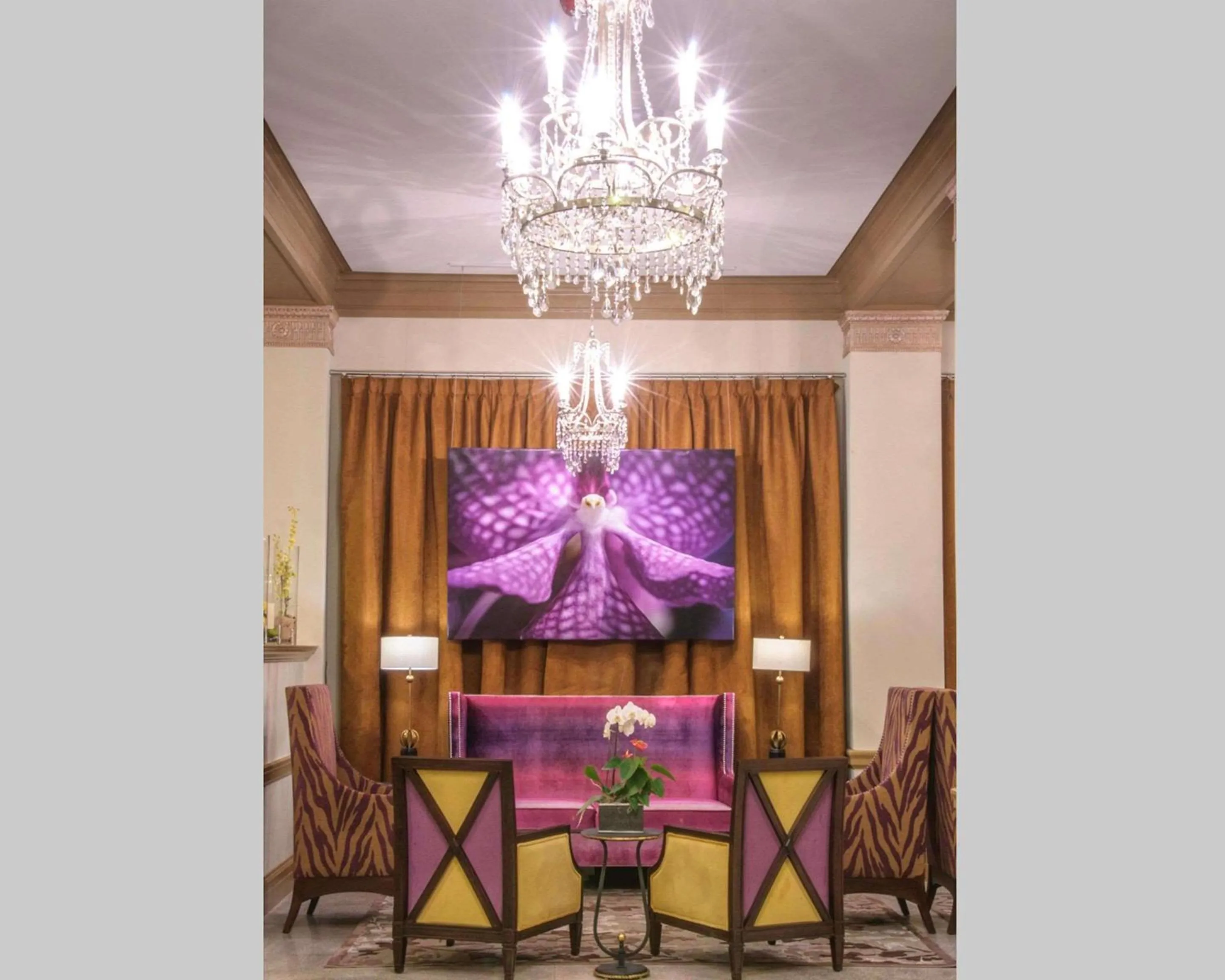 Lobby or reception in The Bolling Wilson Hotel