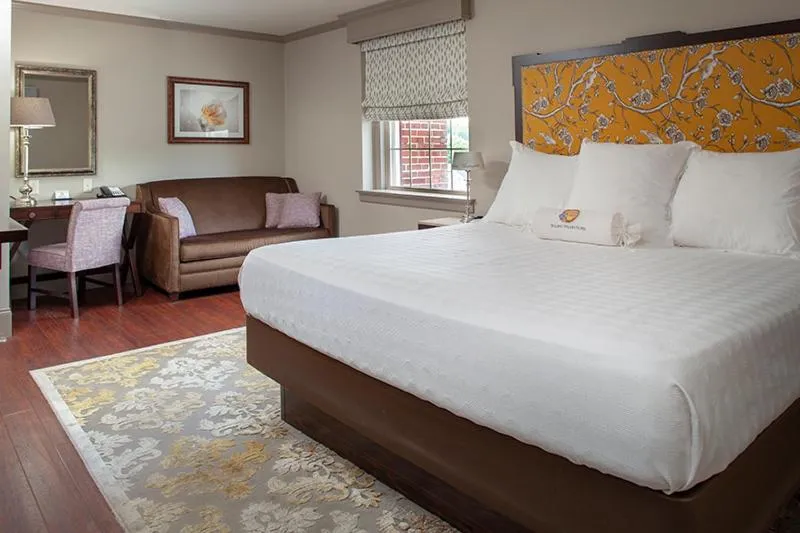 Bed in The Bolling Wilson Hotel