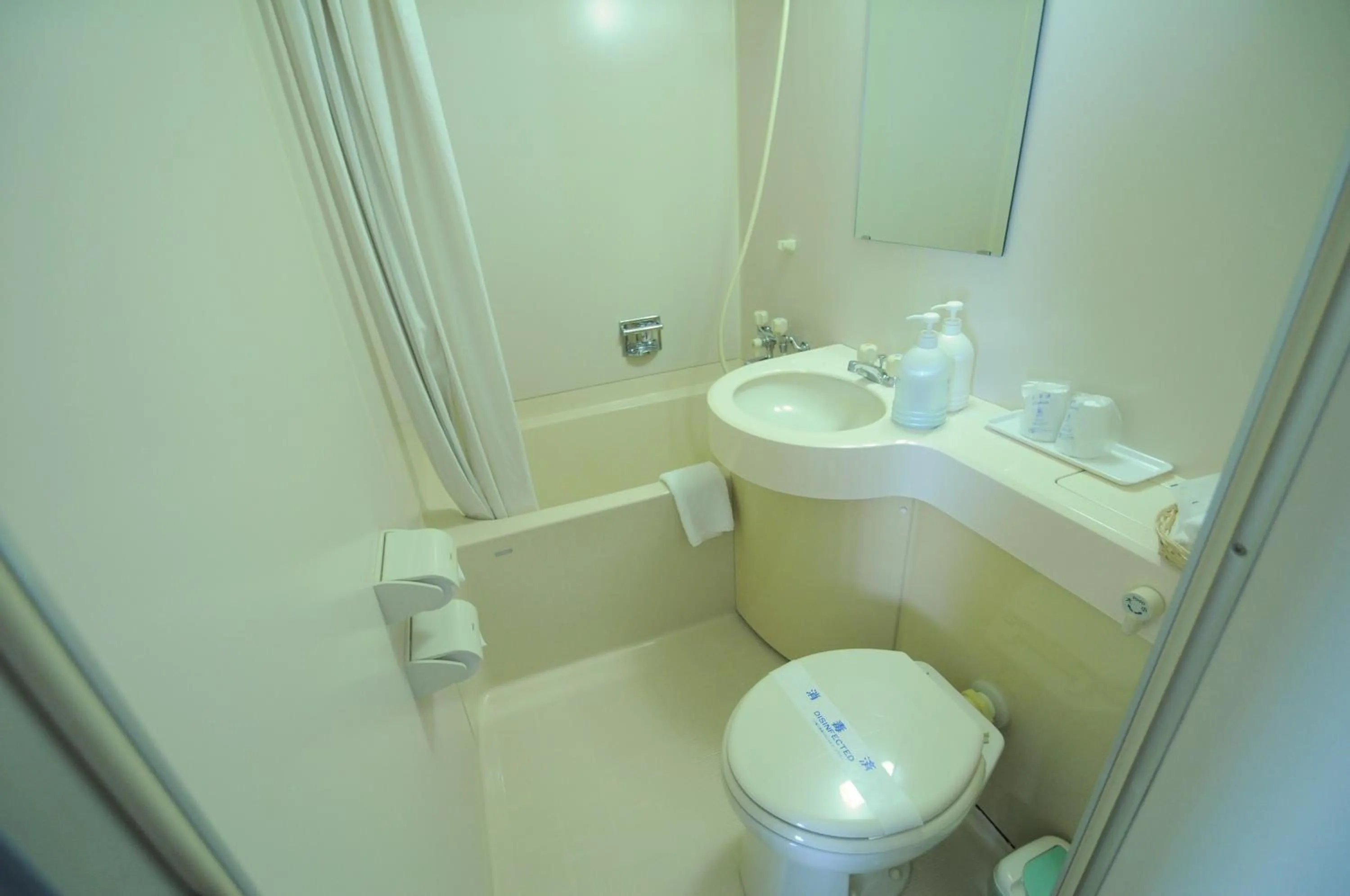 Bathroom in Hotel Saharin