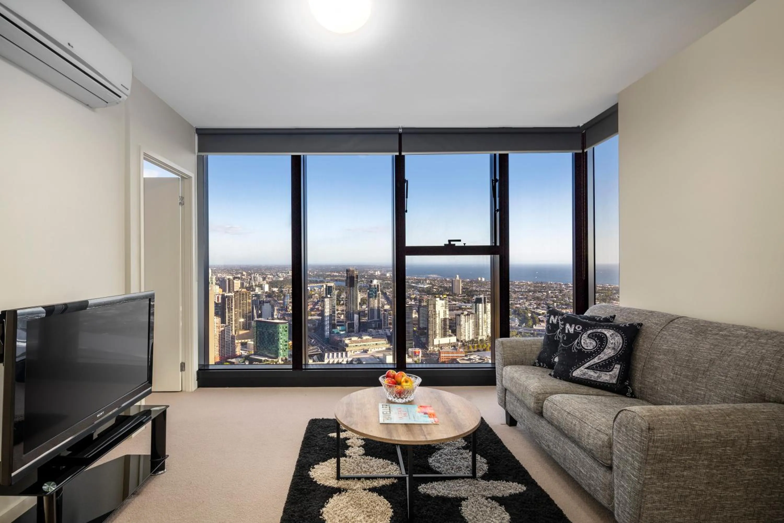 Seating Area in Winston Apartments