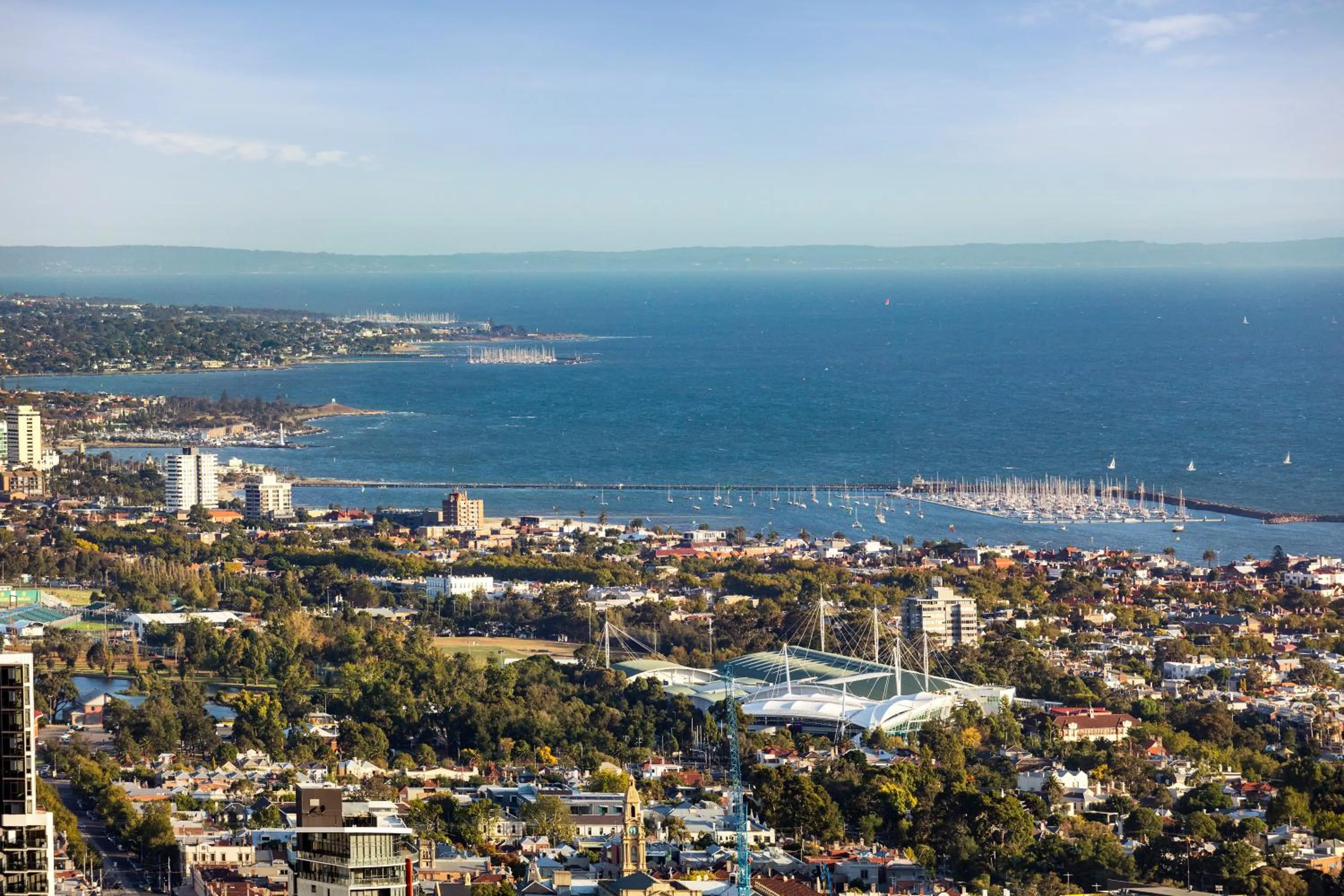 Sea view, Bird's-eye View in Winston Apartments