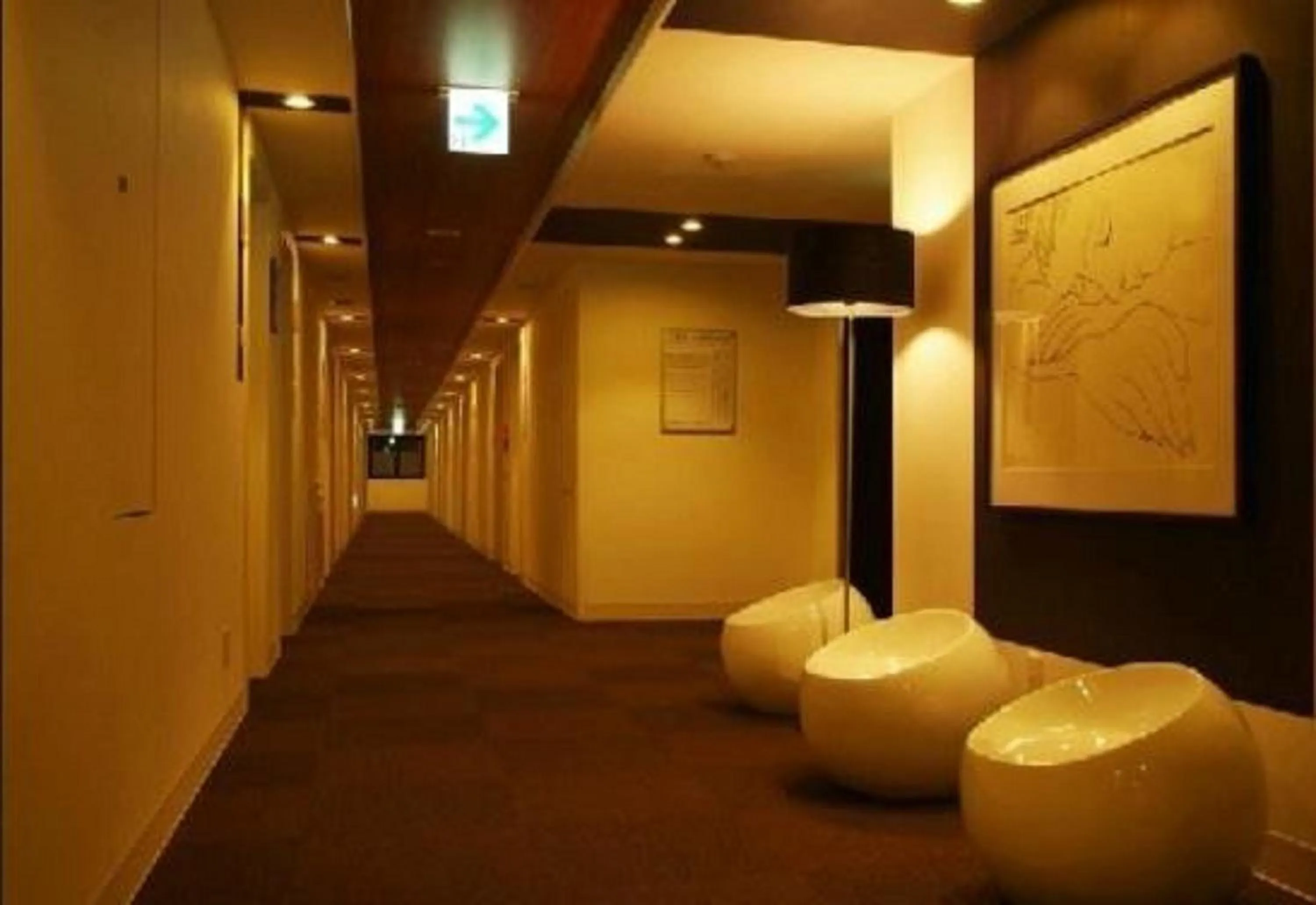 Decorative detail in Wakkanai Grand Hotel