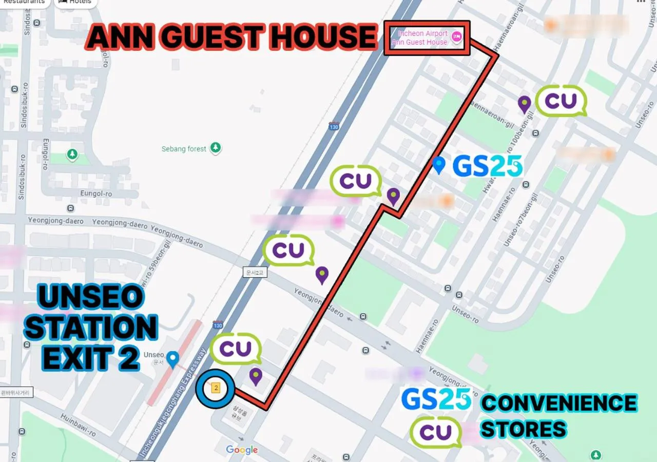 Property building in Incheon Intl Airport ANN Guest House