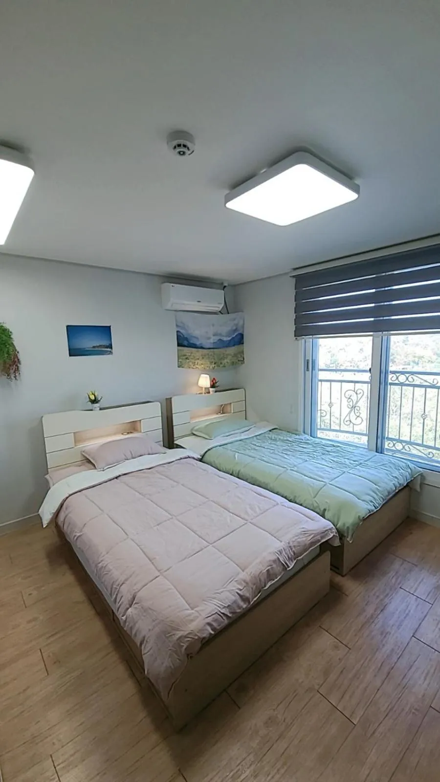 Bed in Incheon Intl Airport ANN Guest House