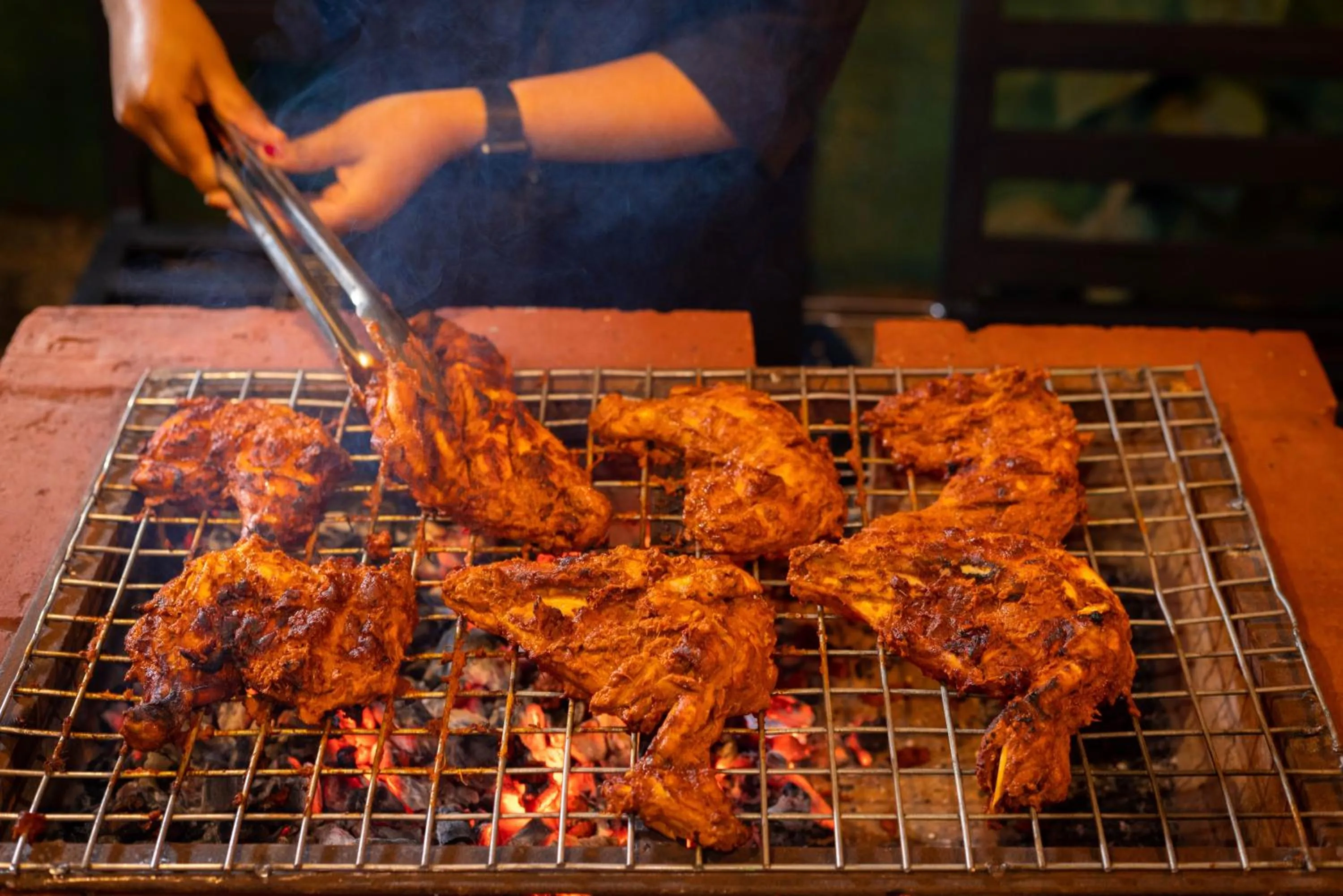 BBQ facilities in Lakkidi Village Resort Wayanad