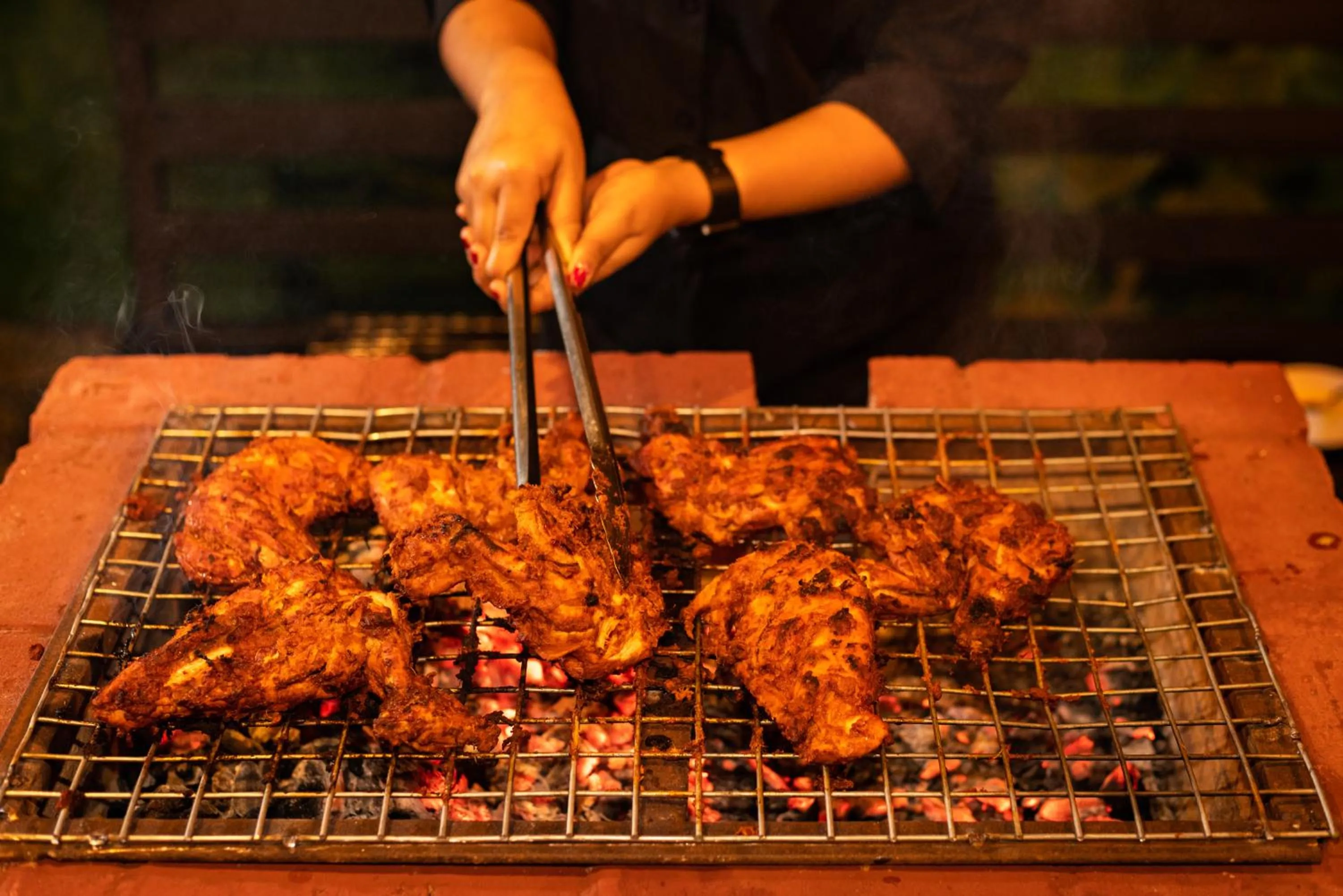 BBQ facilities in Lakkidi Village Resort Wayanad