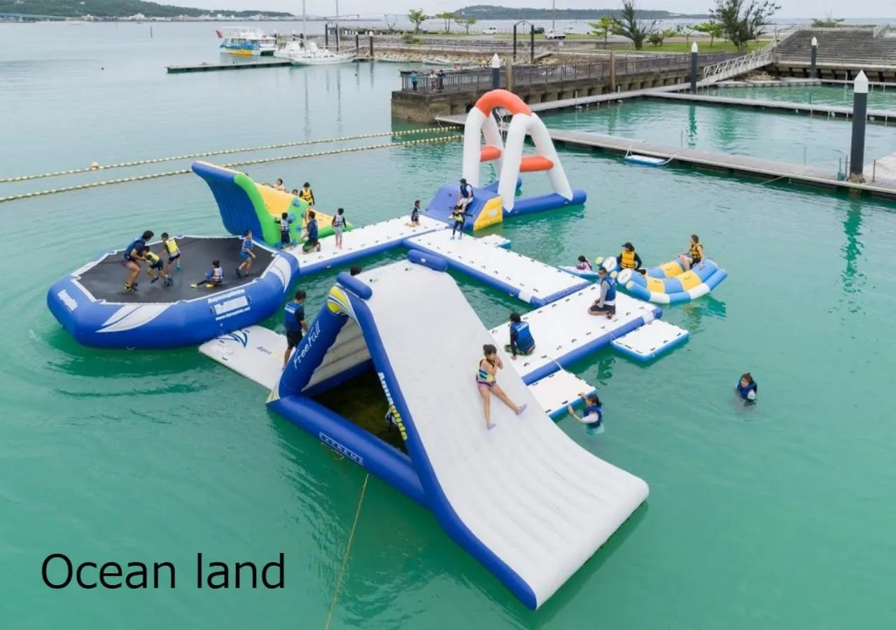 Beach in Marine Piazza Okinawa