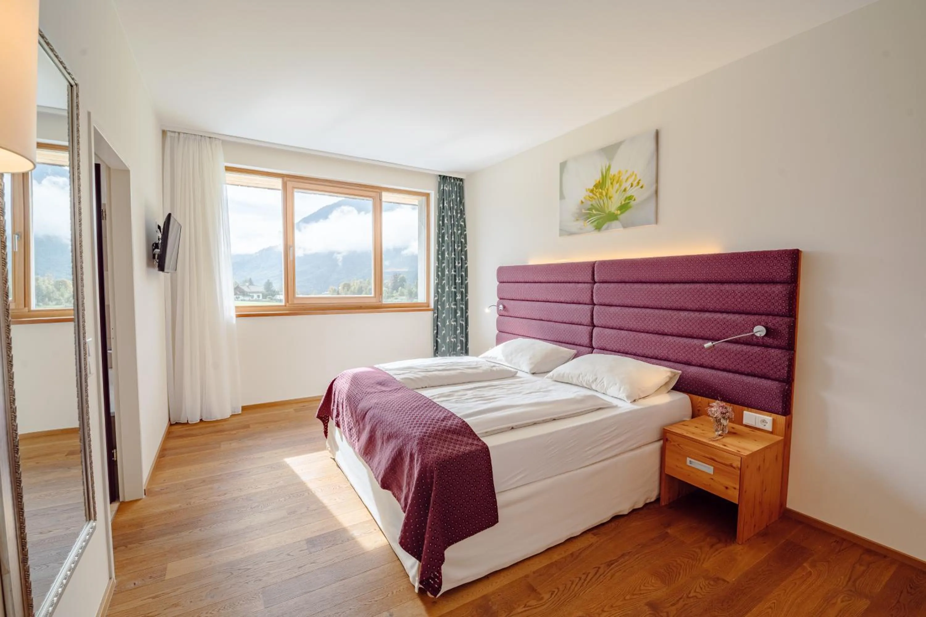Bed in Narzissen Vital Resort Bad Aussee