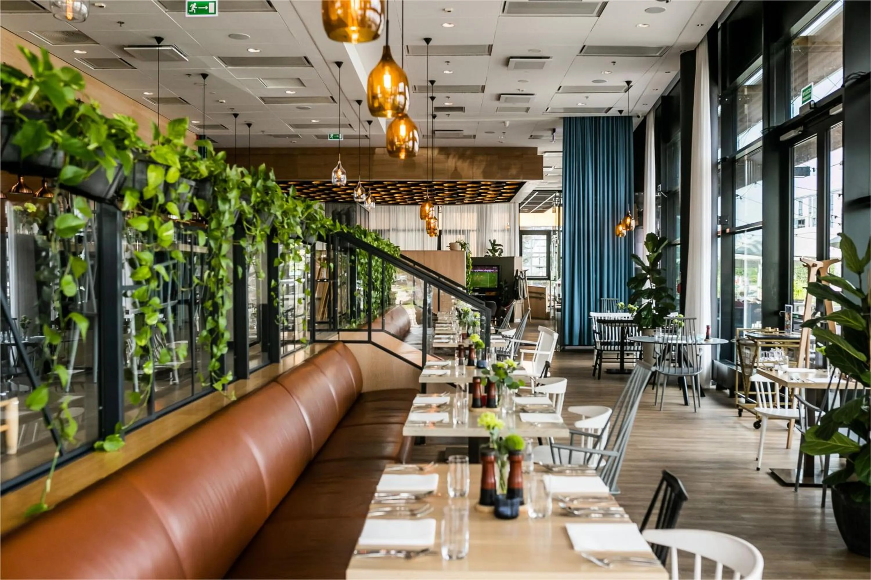 Restaurant/places to eat in Courtyard by Marriott Gdynia Waterfront