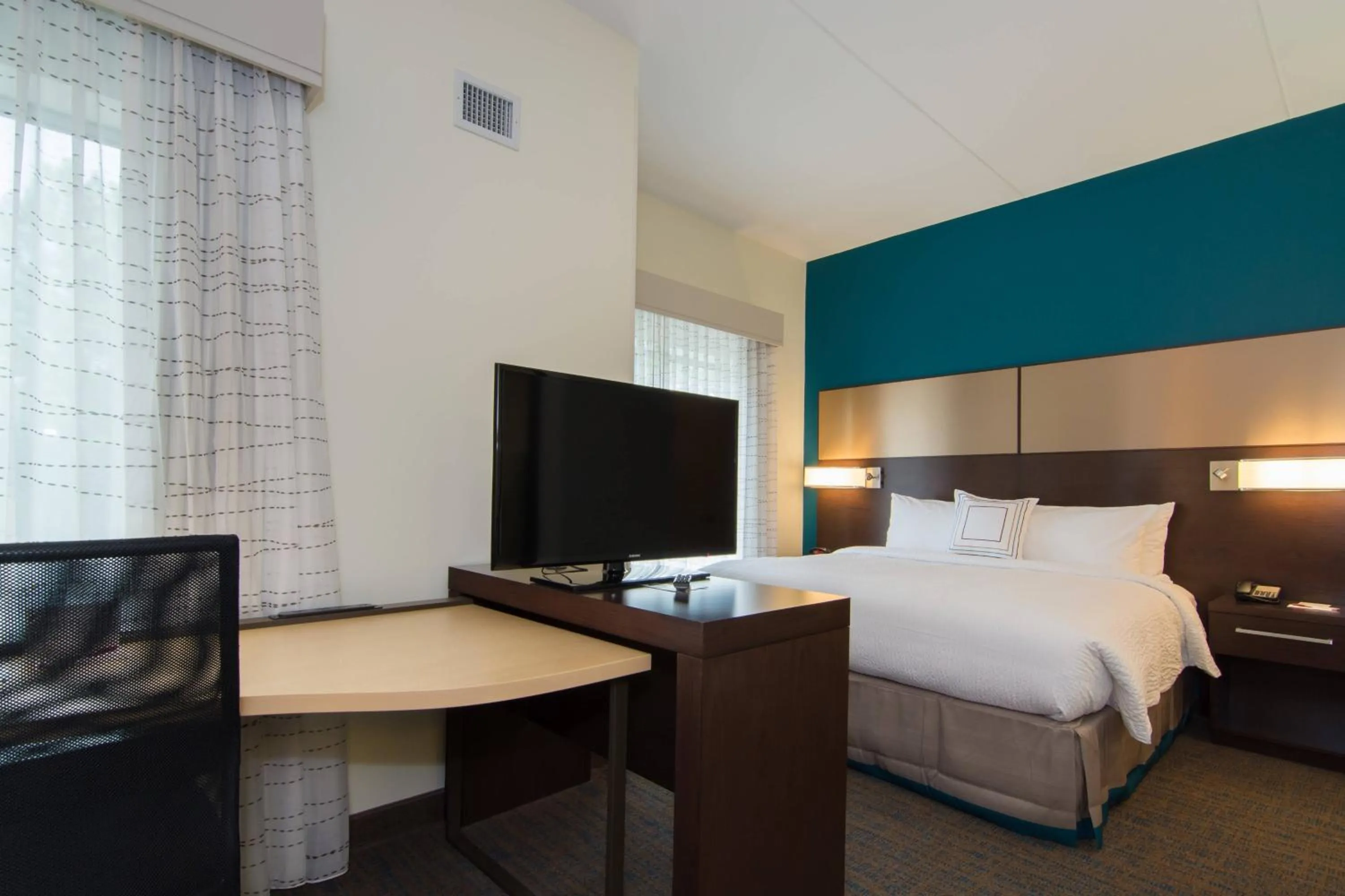 Bedroom, Bed in Residence Inn Raleigh-Durham Airport/Brier Creek