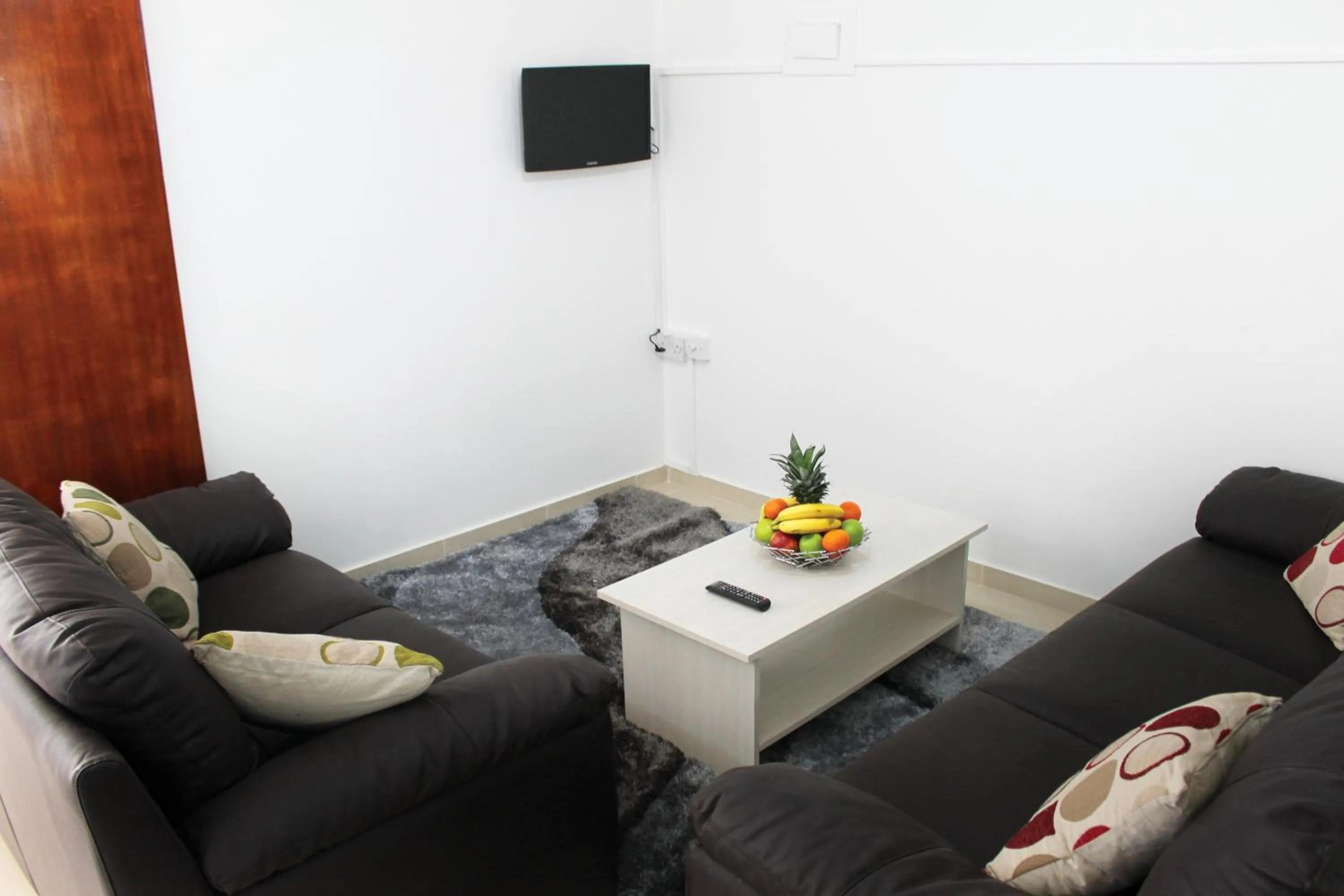 Living room in Tiffany City Apartments