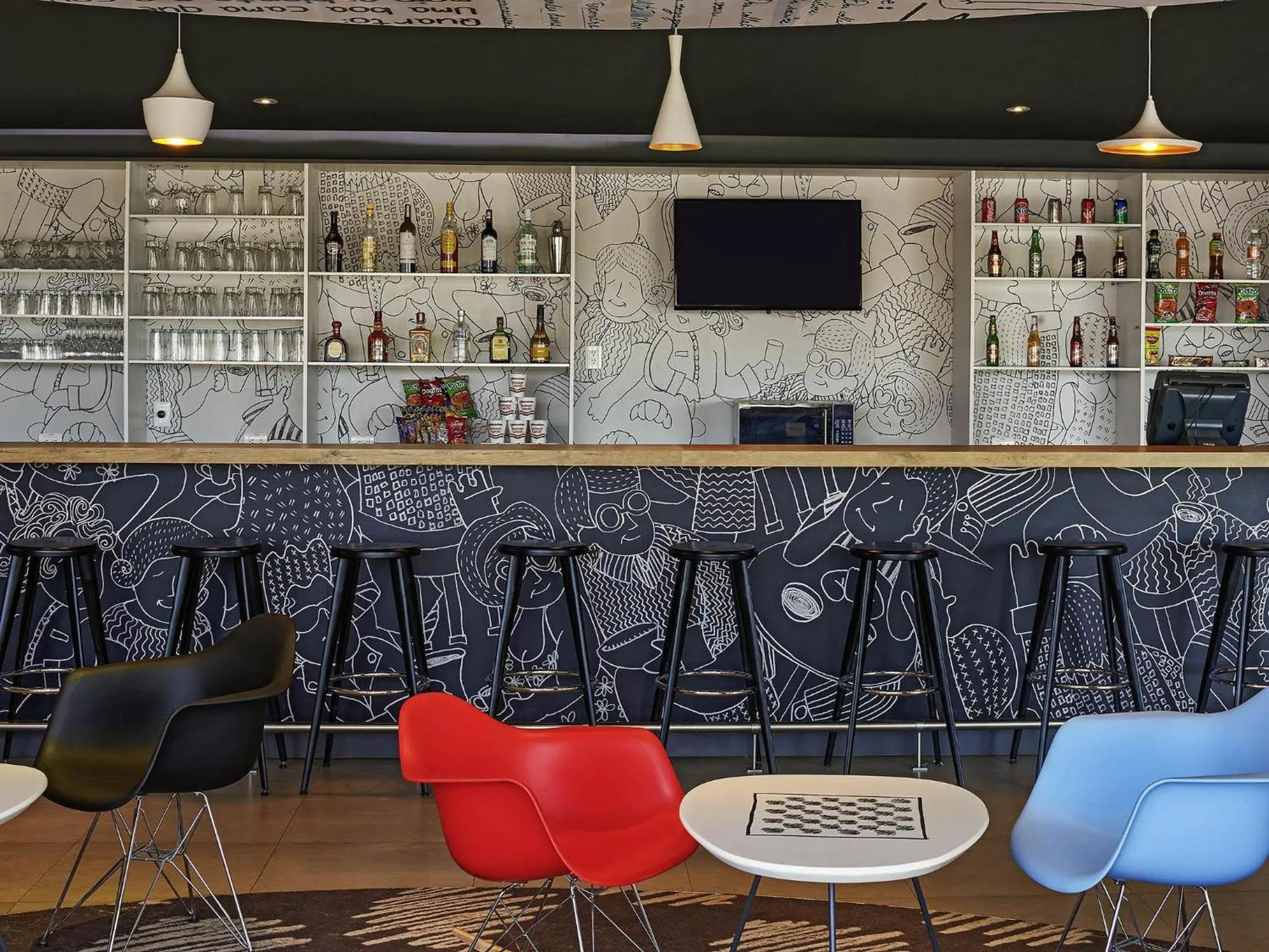 Lounge or bar in Ibis Culiacan