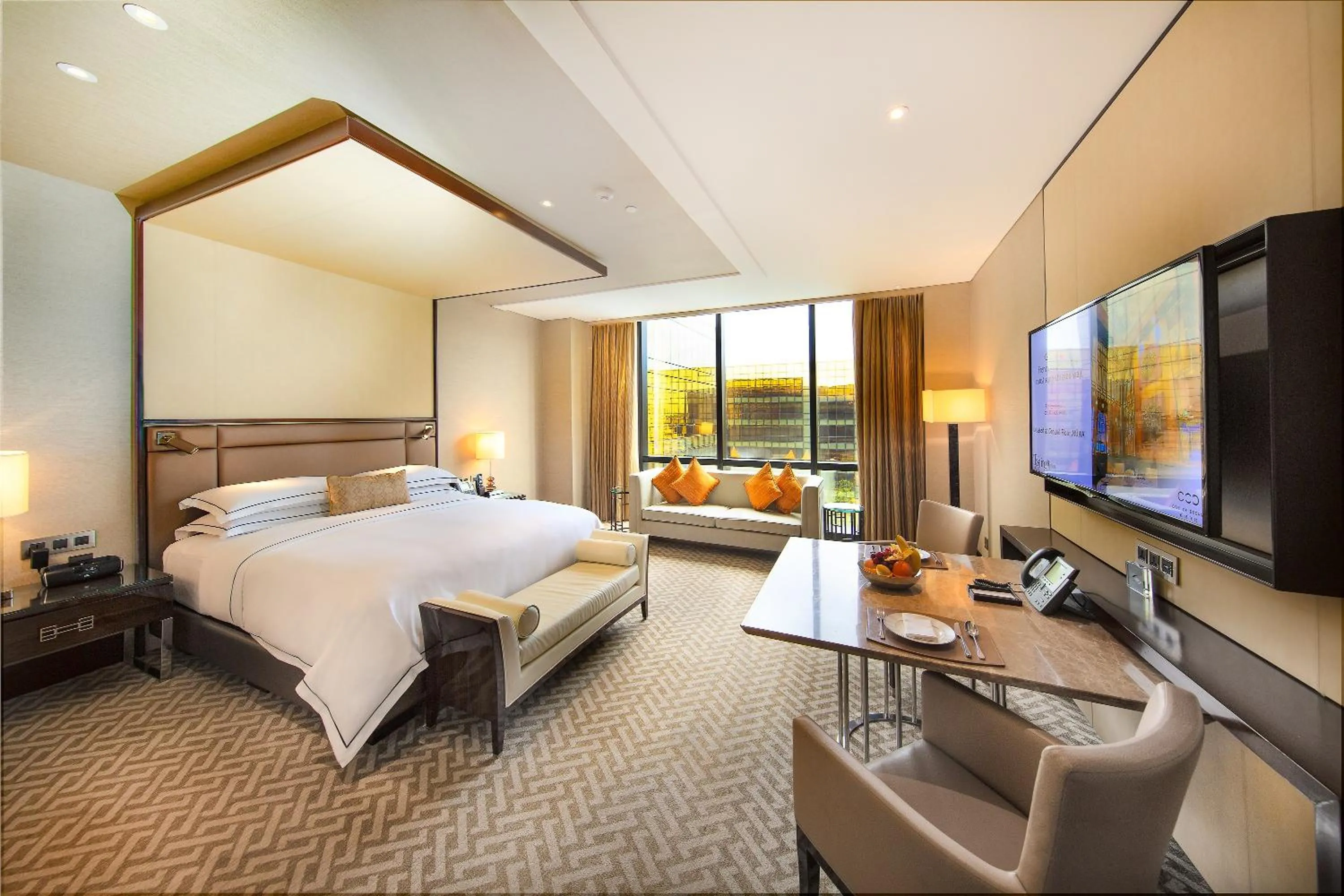 Bedroom, Bed in City Of Dreams - Nüwa Manila