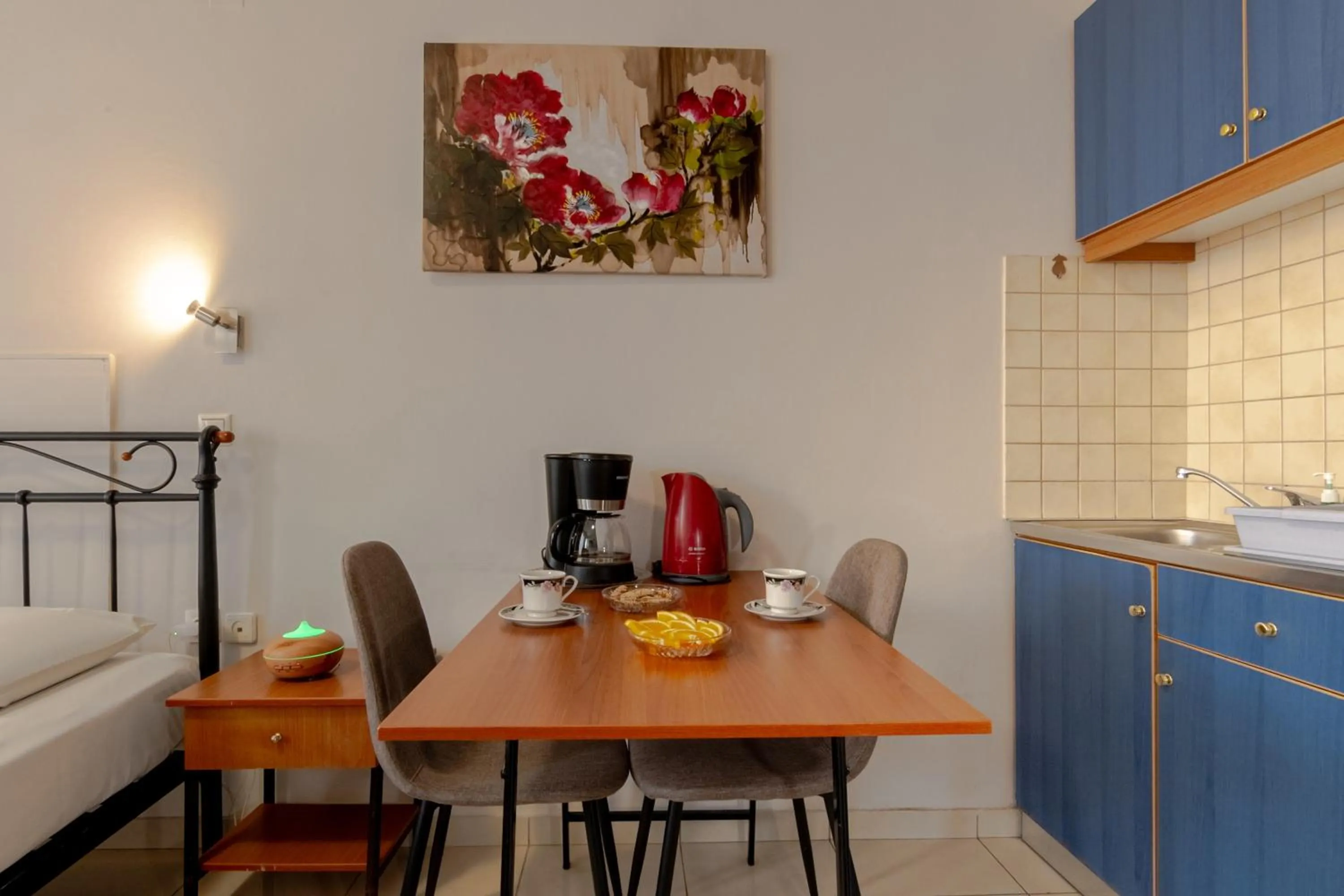 Seating area in Alena Apartments