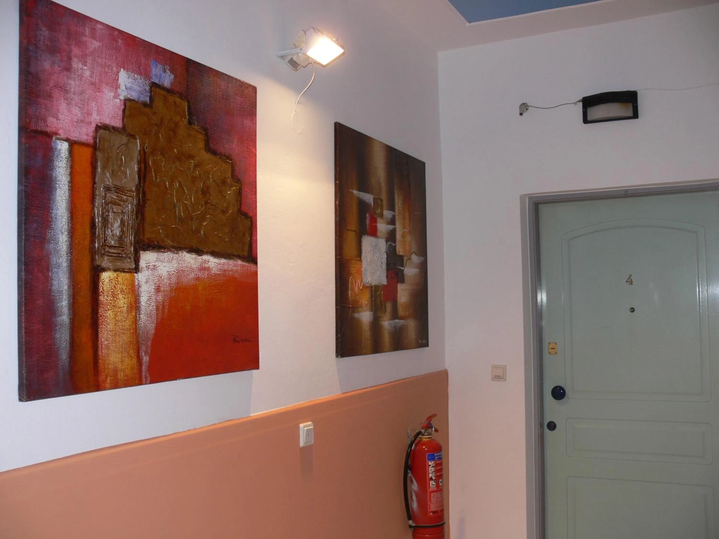 Decorative detail in Alena Apartments