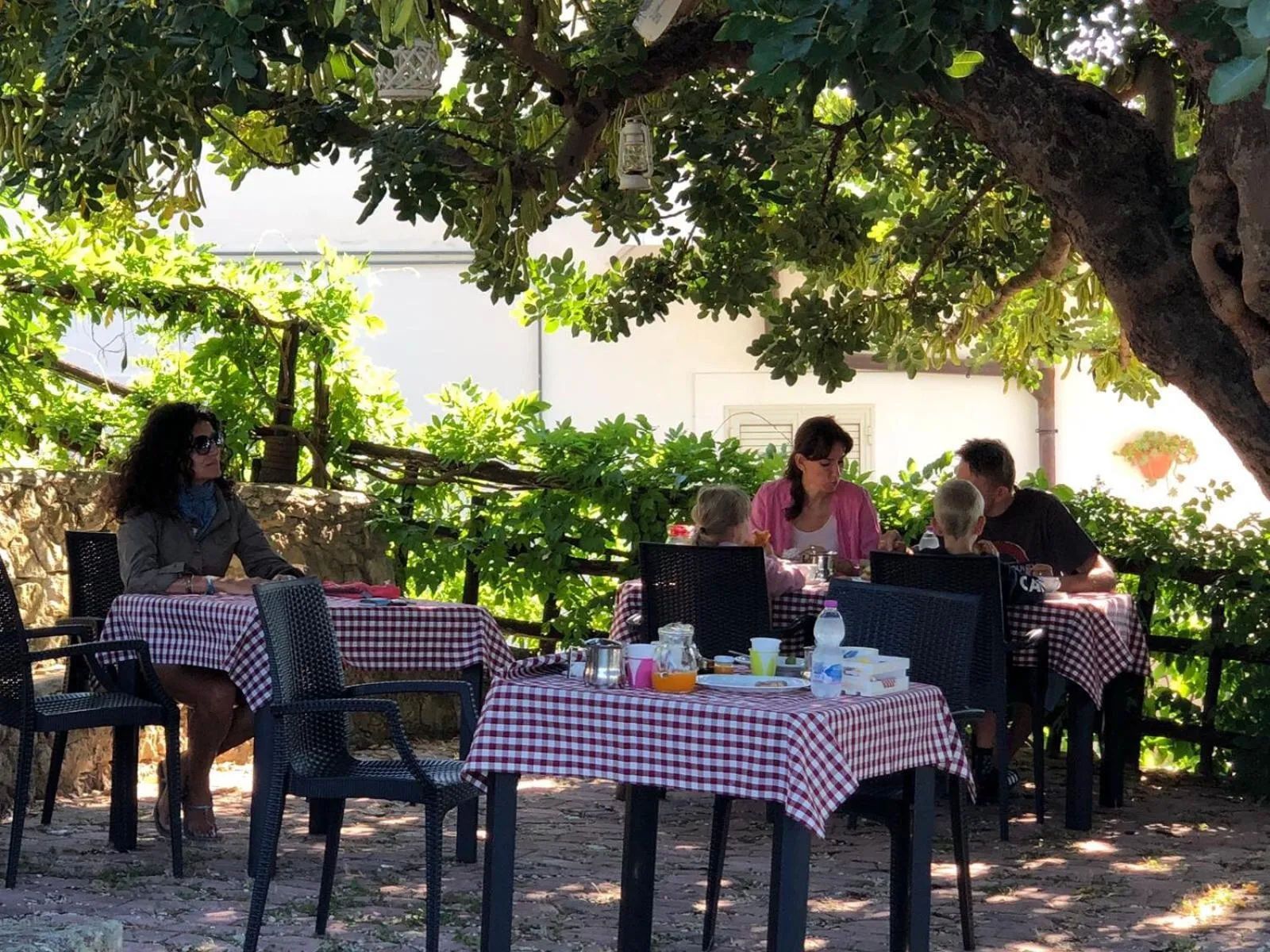 Food and drinks in B&B La Scapola