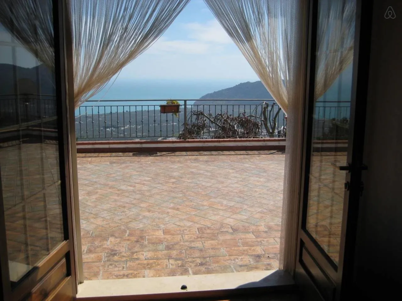 Balcony/Terrace in B&B La Scapola