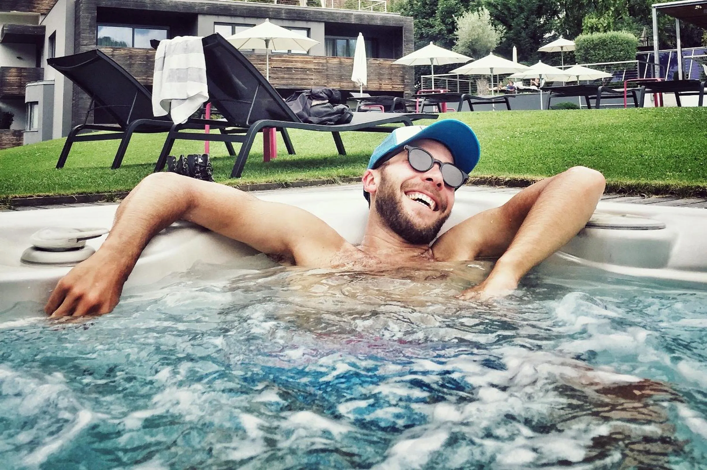 Garden in Design Hotel Tyrol