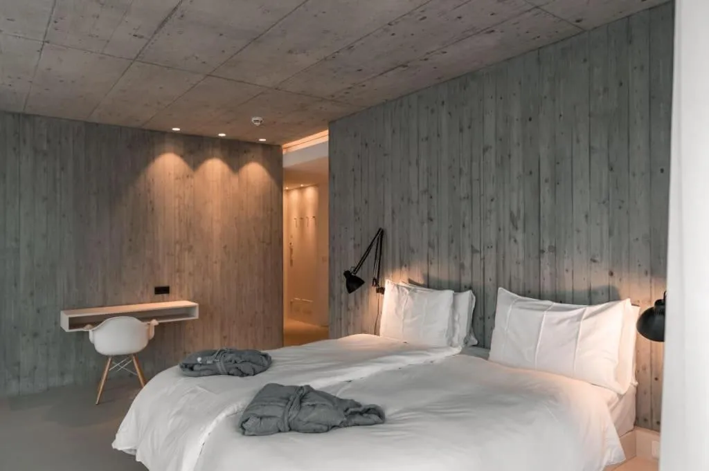 Bed in Design Hotel Tyrol