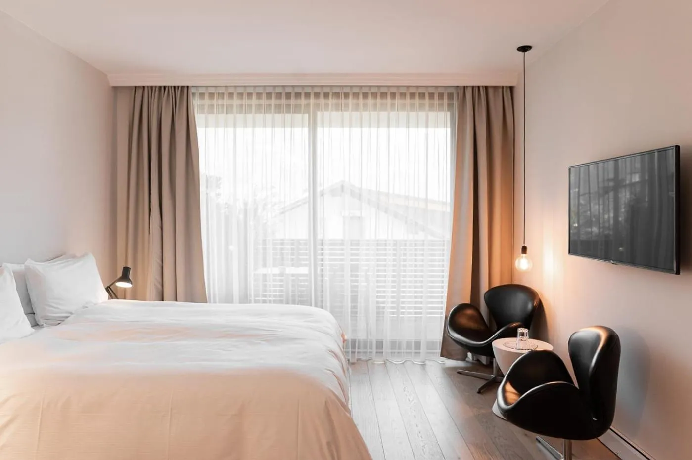 Bed in Design Hotel Tyrol