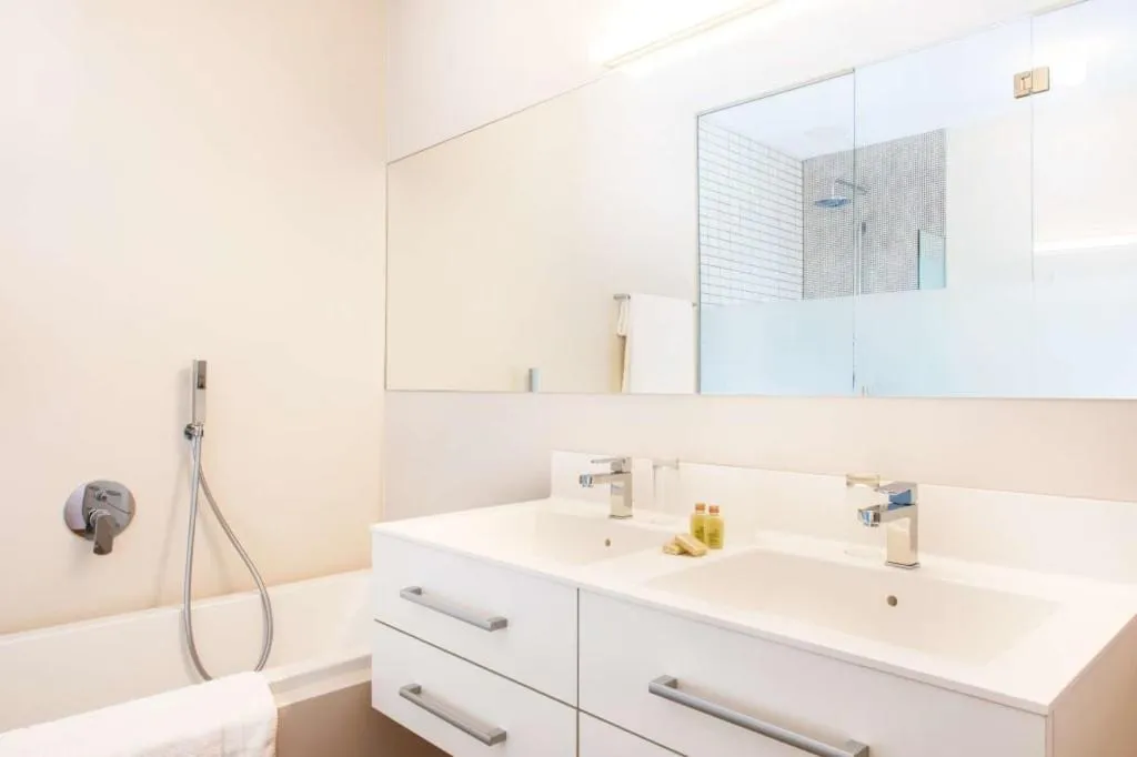 Bathroom in Design Hotel Tyrol