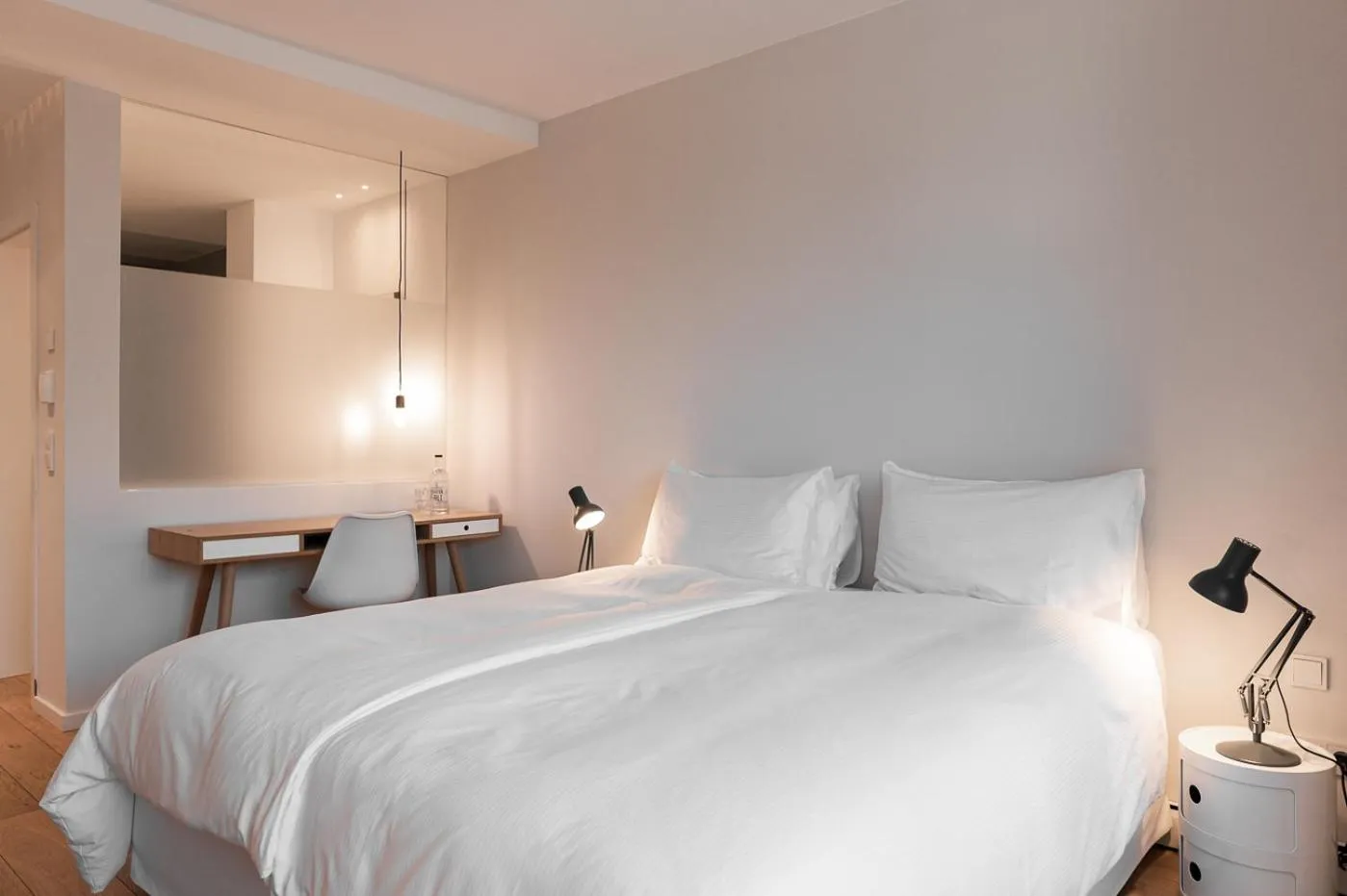 Bed in Design Hotel Tyrol