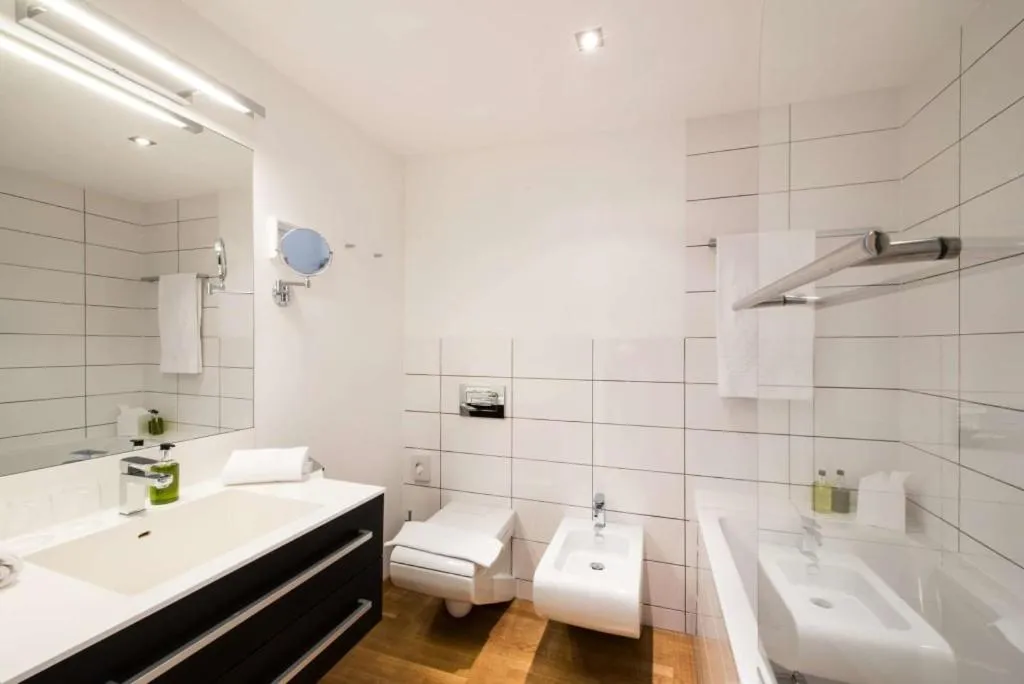 Bathroom in Design Hotel Tyrol