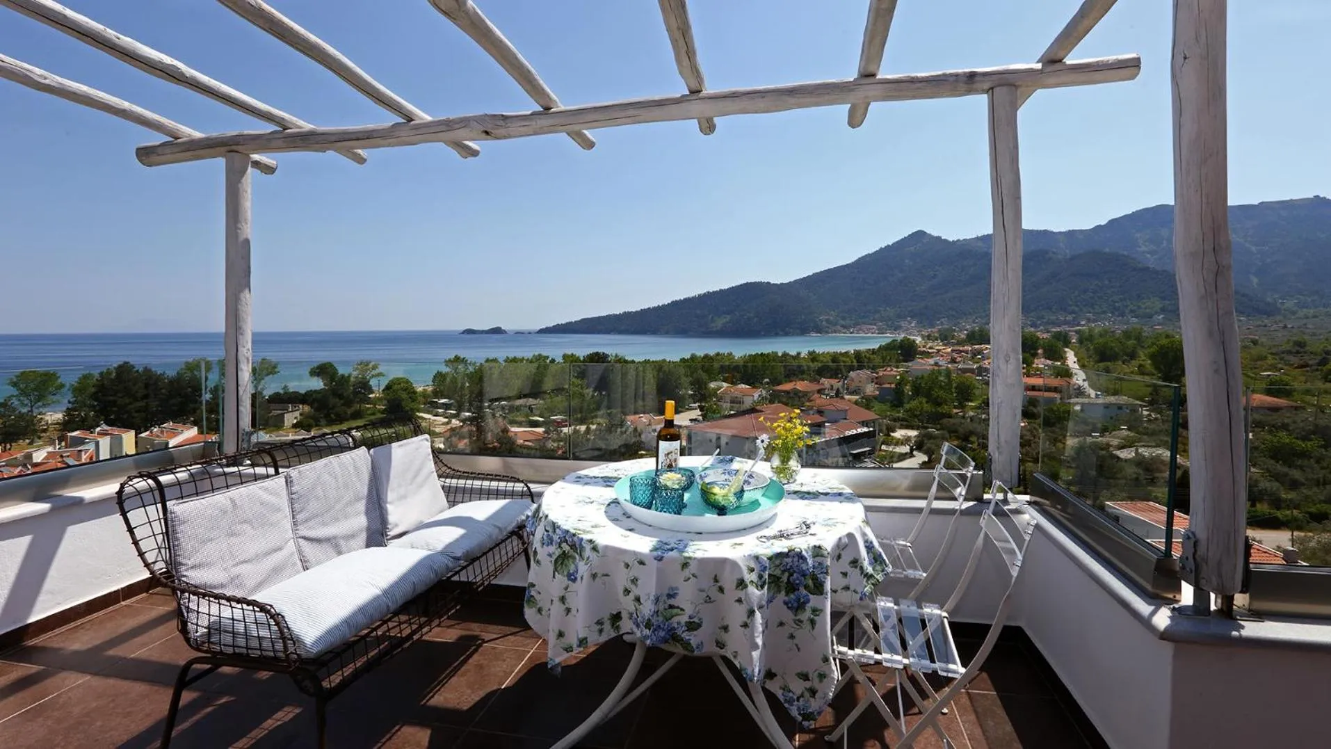 Balcony/Terrace in Mare Monte Small Boutique Hotel