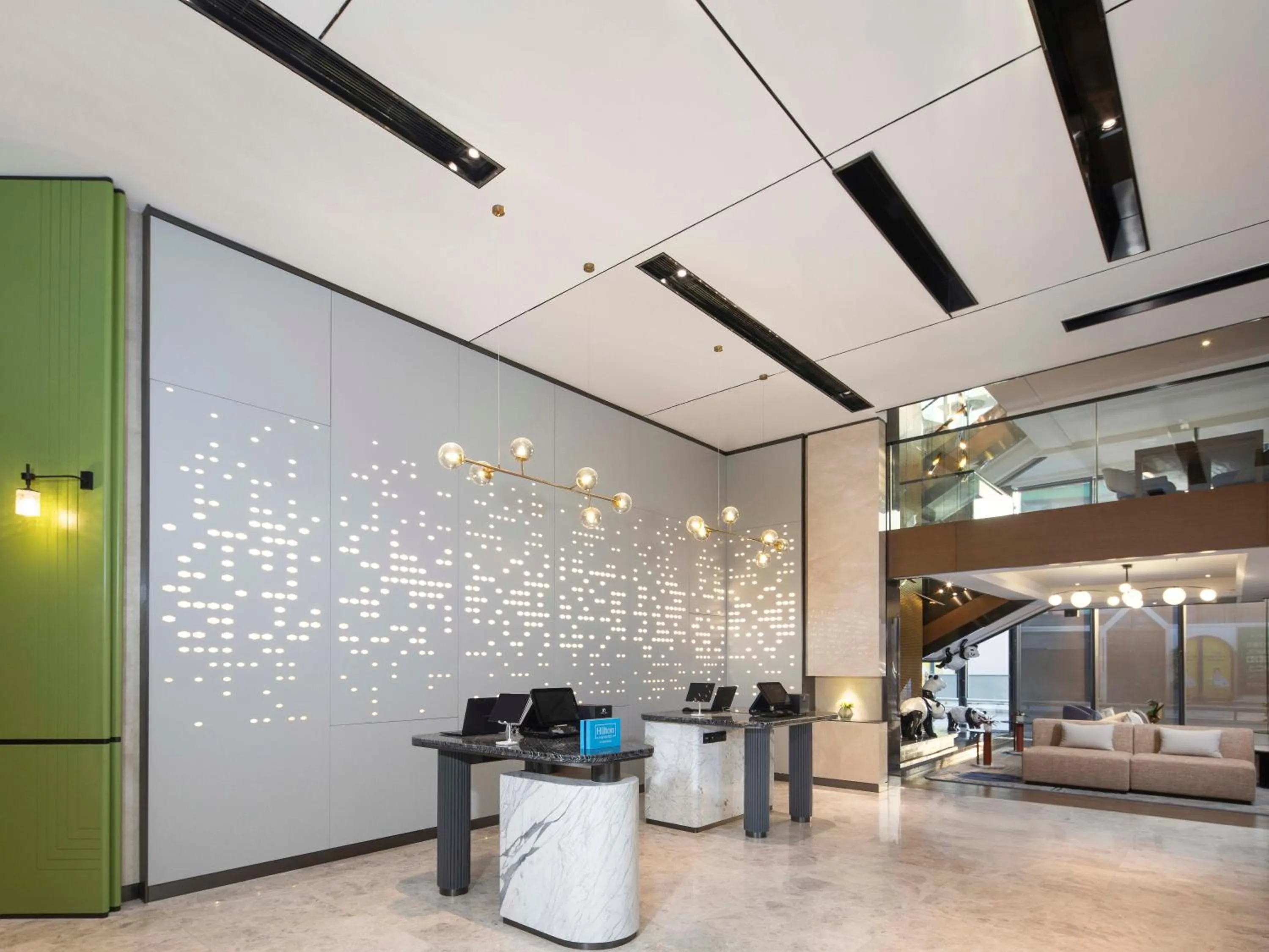 Lobby or reception in Hampton by Hilton Chengdu Wuhou Waishuannan