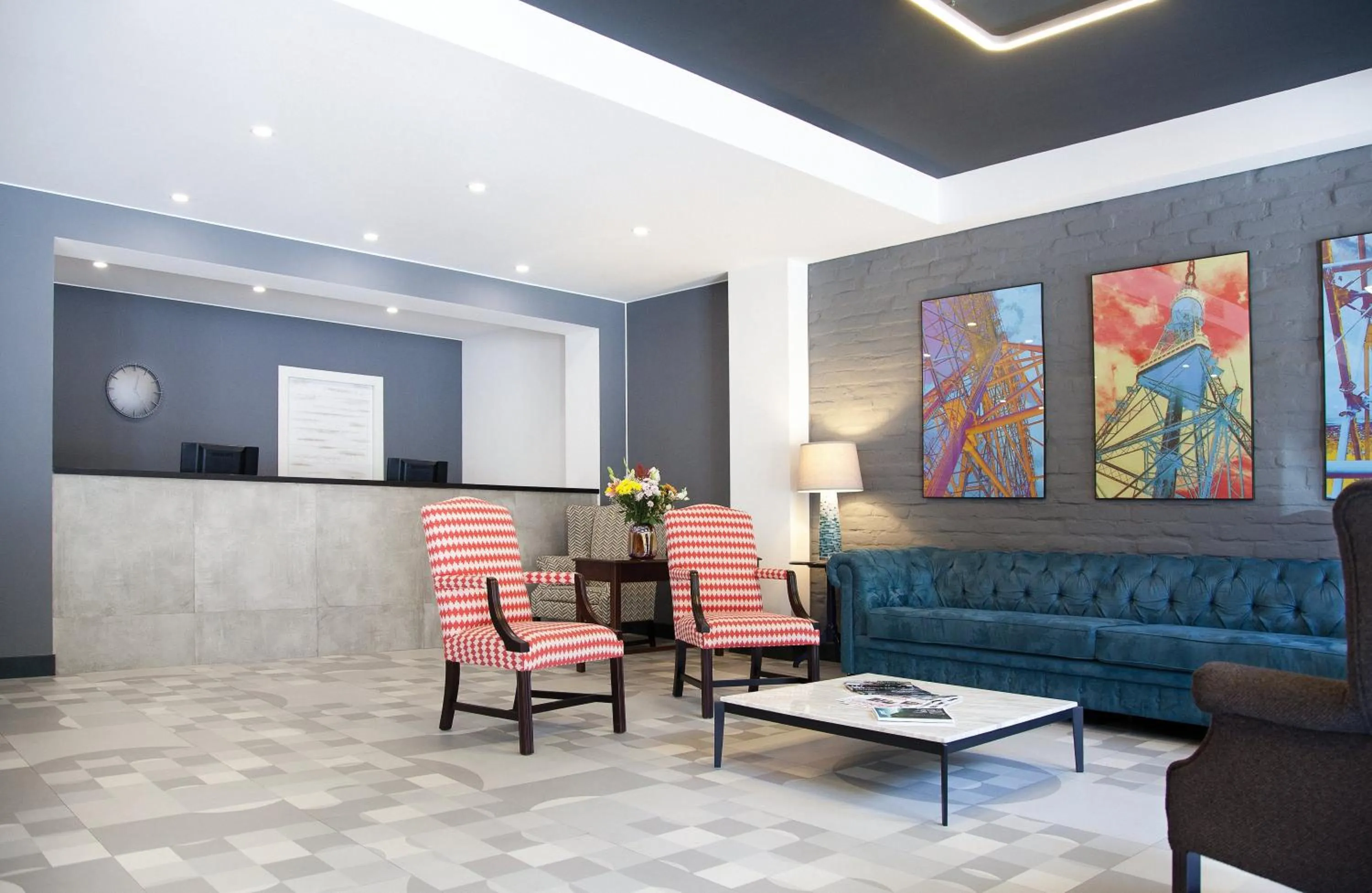 Lobby or reception in The Terrace Boutique Hotel