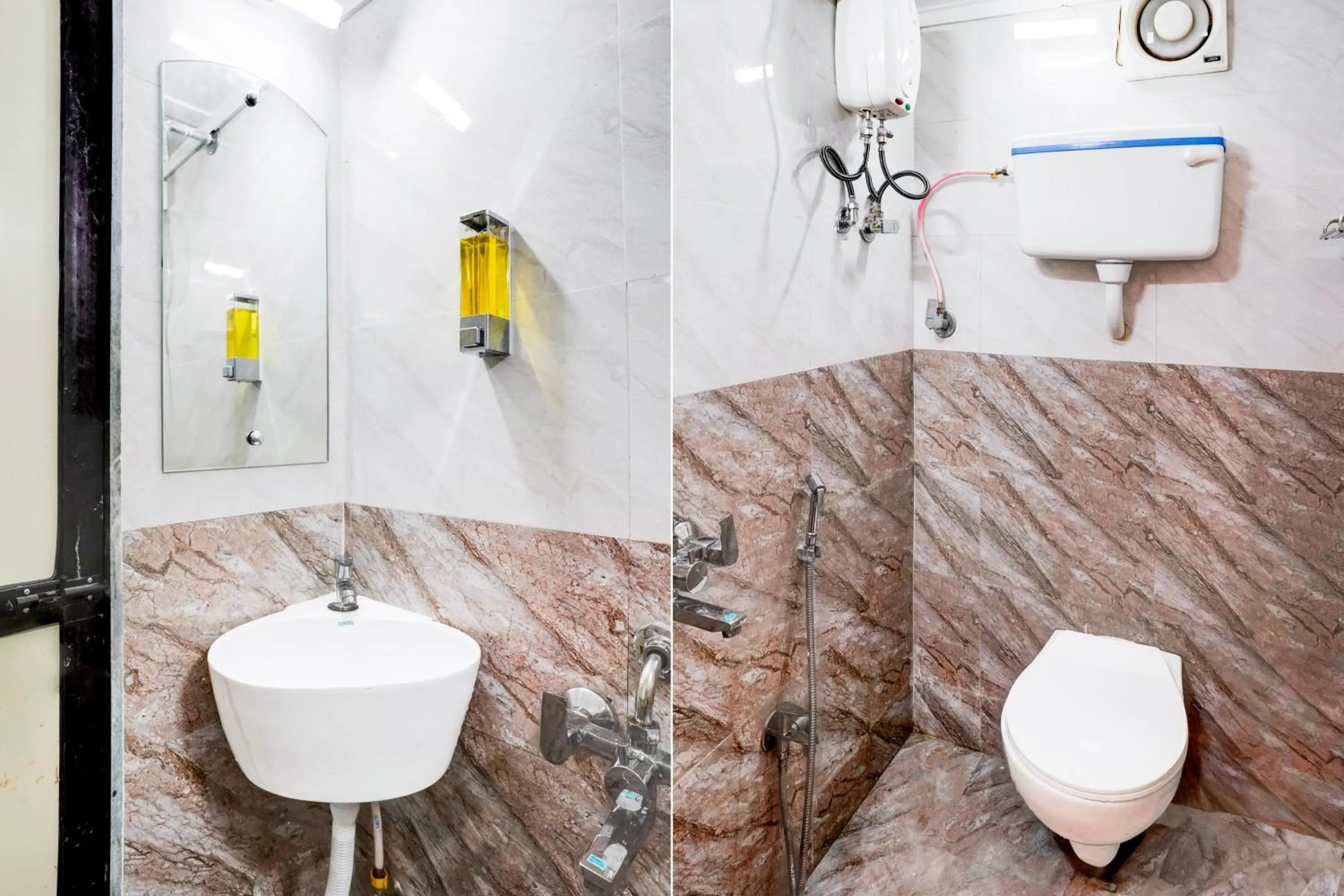 Bathroom in Super Hotel O Khar East Near Railway Station