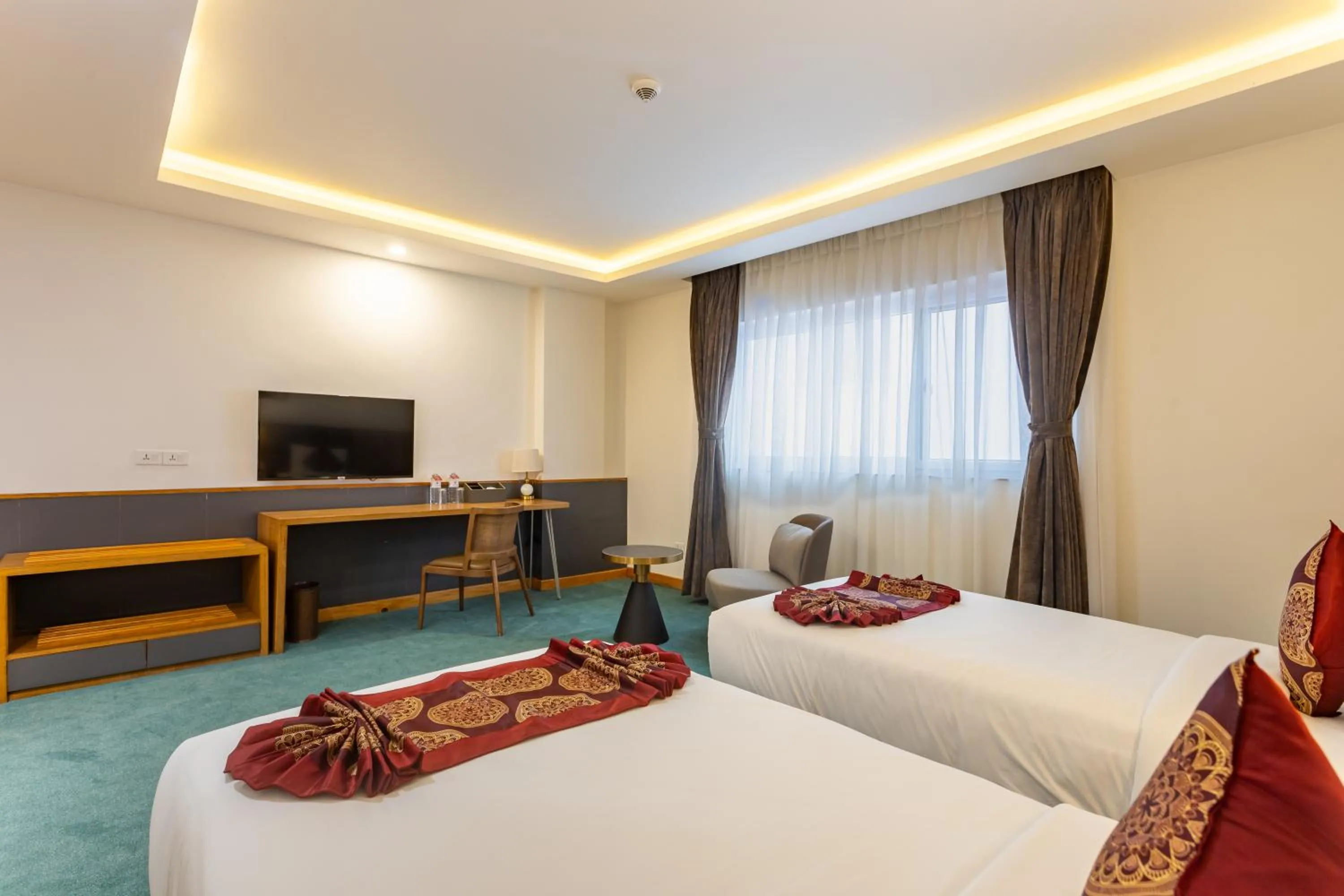 Bed in Mandala Norling Lords Prime Kathmandu