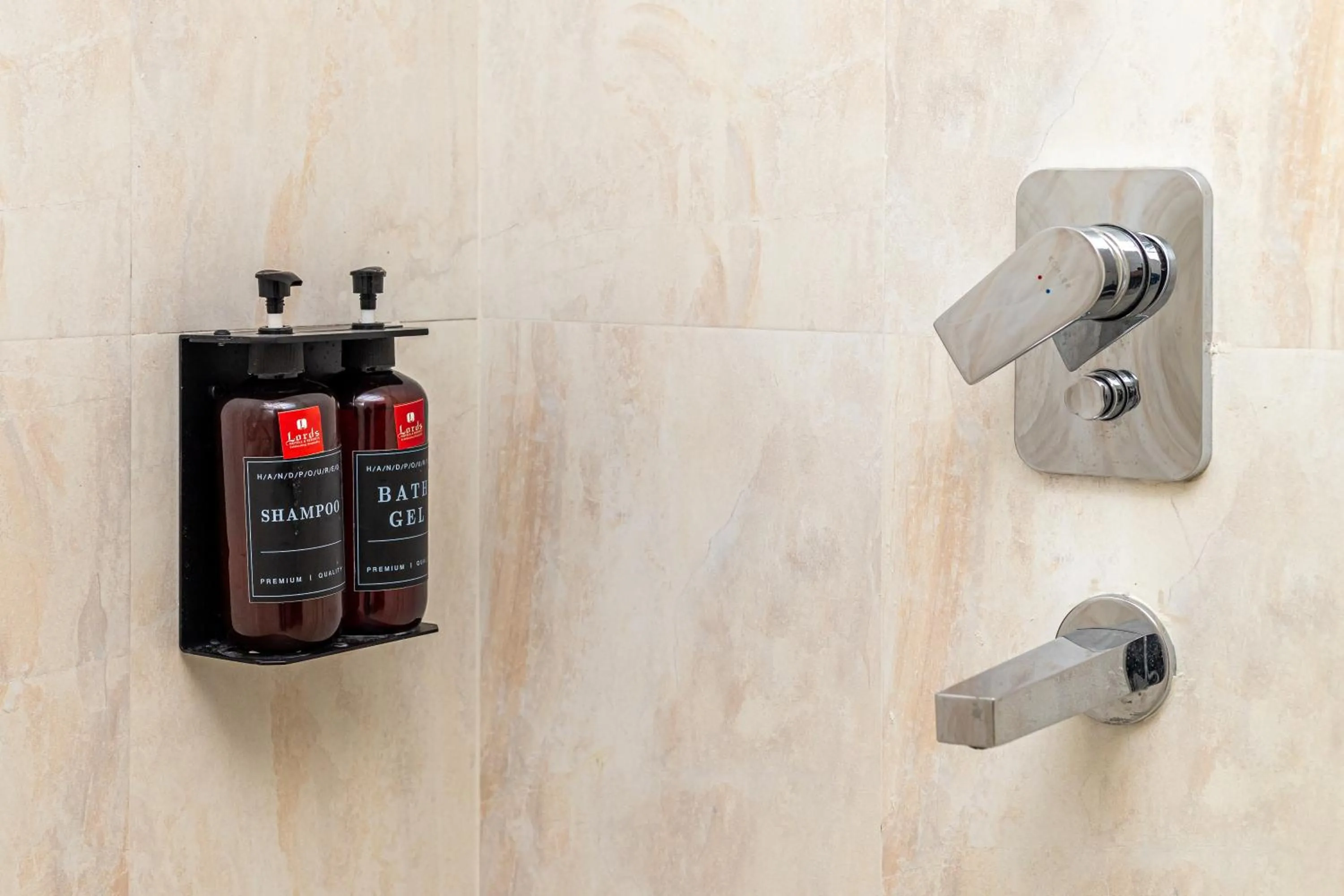 Bathroom in Mandala Norling Lords Prime Kathmandu