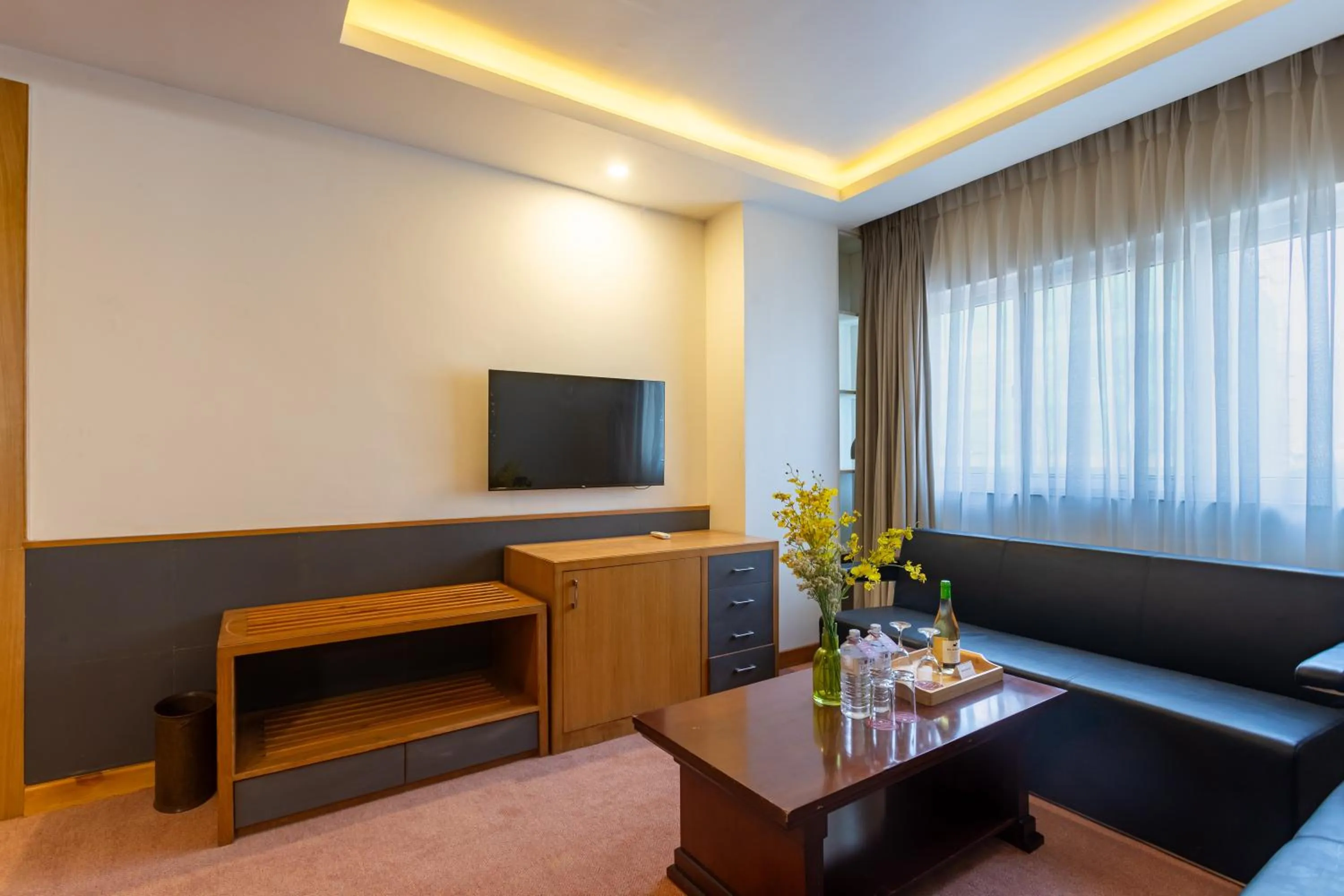 Communal lounge/ TV room in Mandala Norling Lords Prime Kathmandu