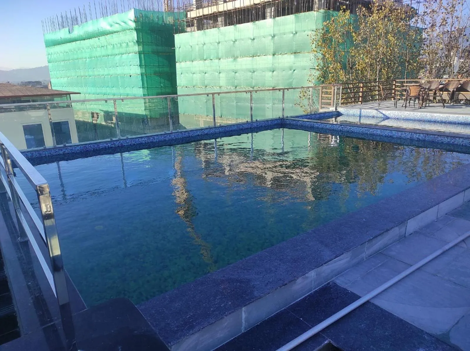 Swimming pool in Mandala Norling Lords Prime Kathmandu