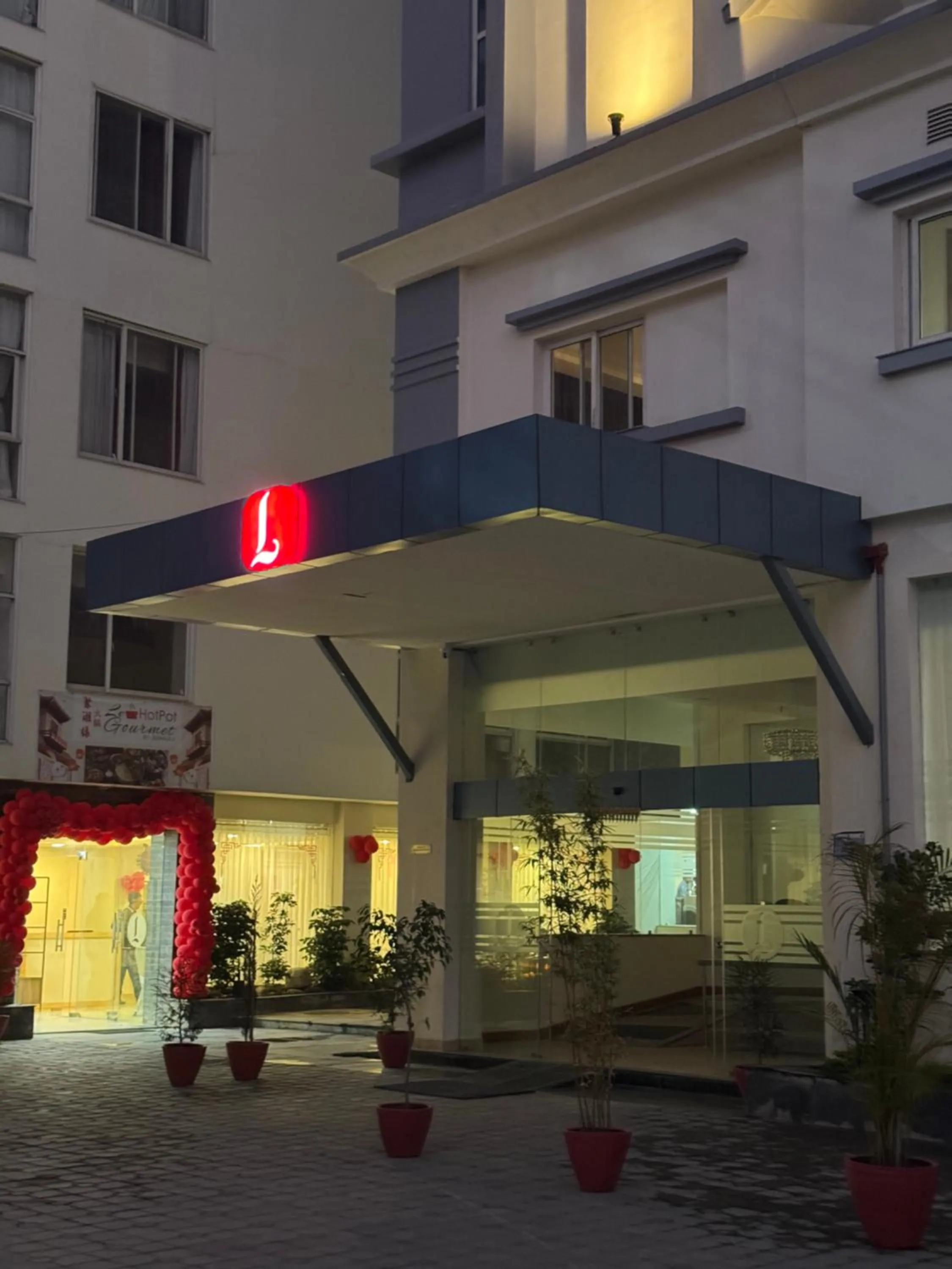 Facade/entrance in Mandala Norling Lords Prime Kathmandu