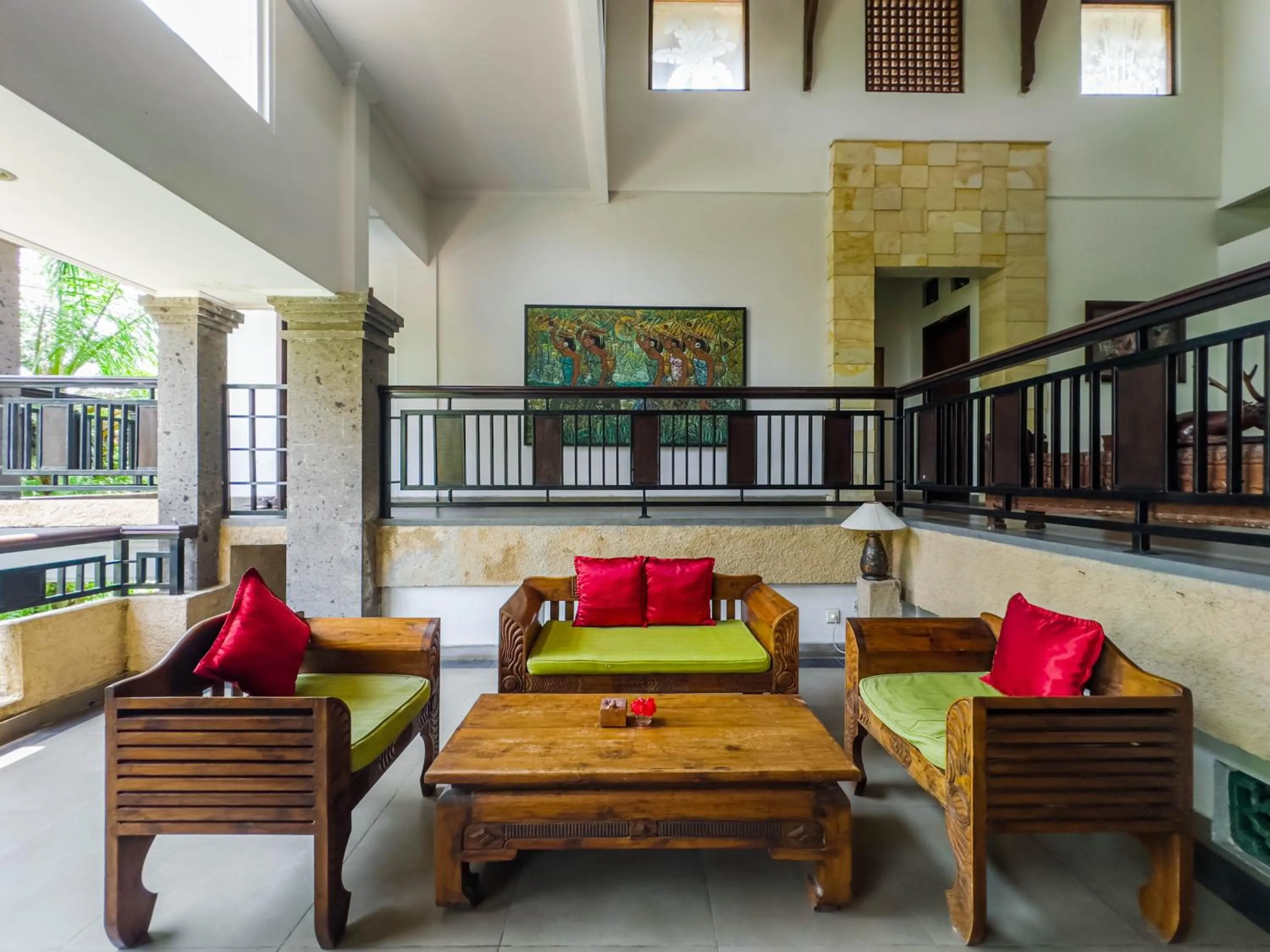 Seating area in Uma Dana Ubud